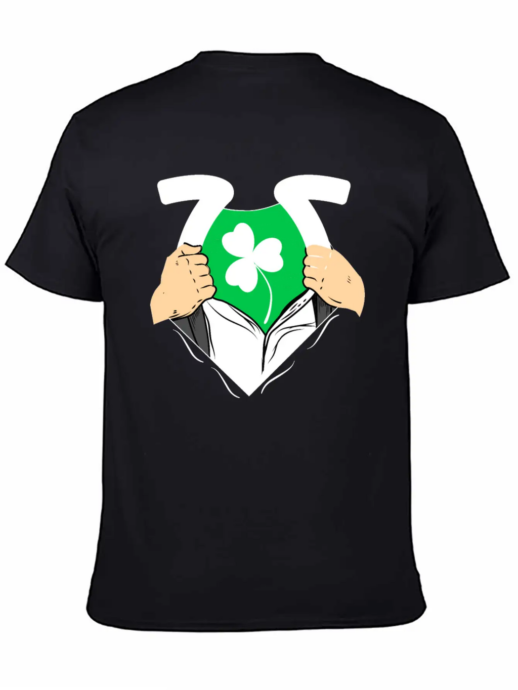 Shamrock Leaf Clover Unisex Casual T-Shirt – Clean Design For Daily Comfort
