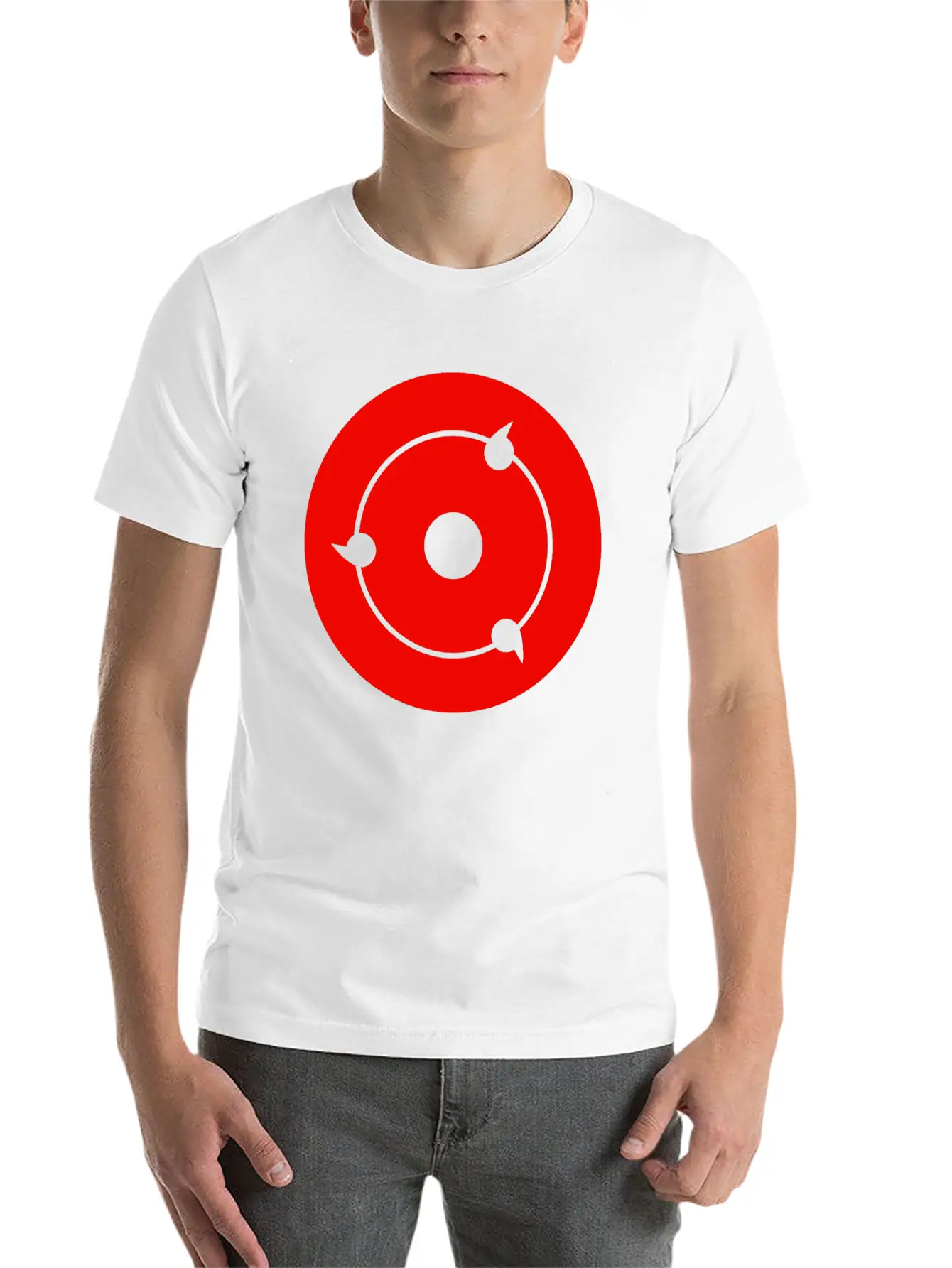 Sharingan Breathable Graphic T-Shirt – Perfect For Casual Days
