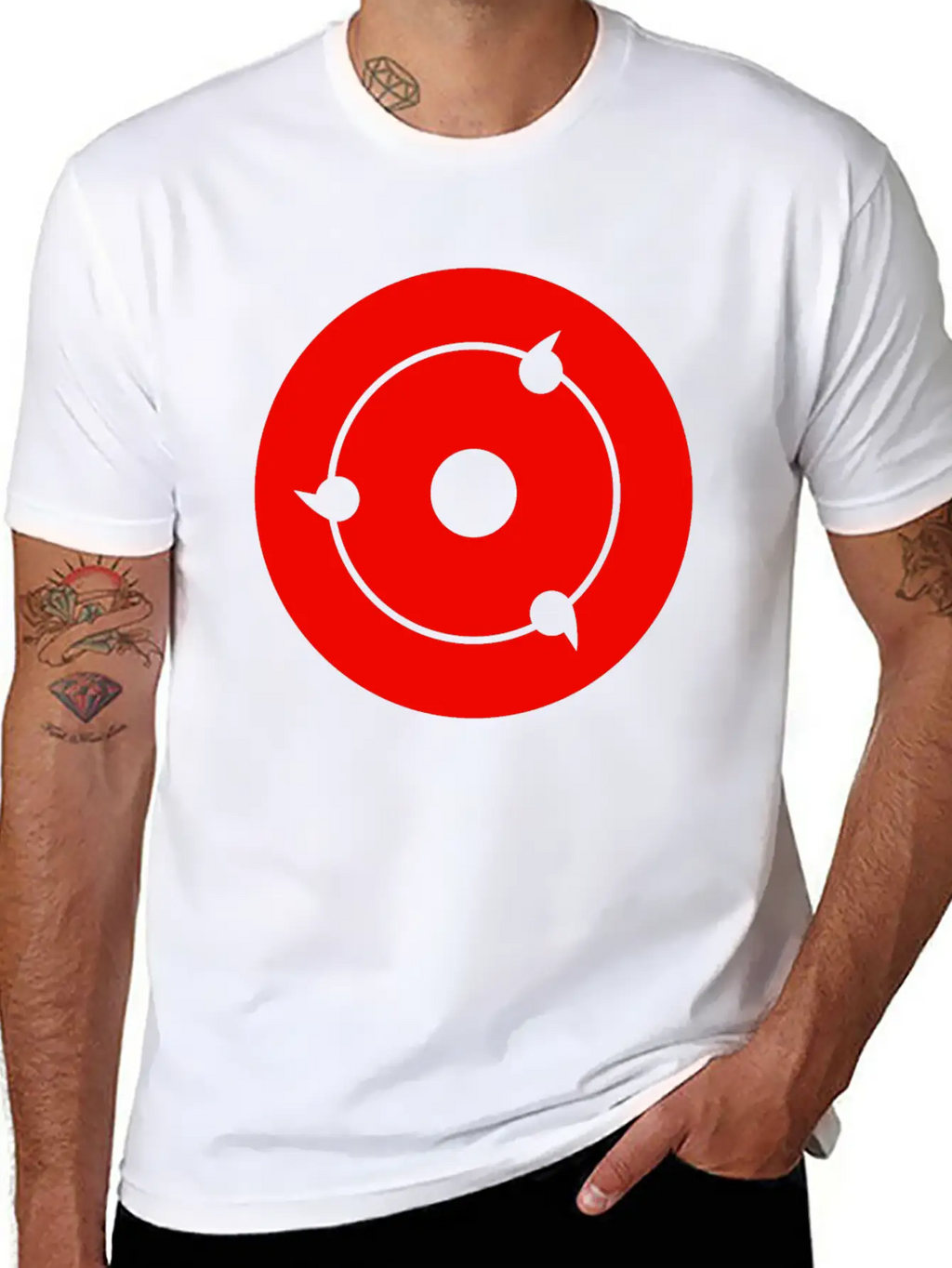 Sharingan Breathable Graphic T-Shirt – Perfect For Casual Days