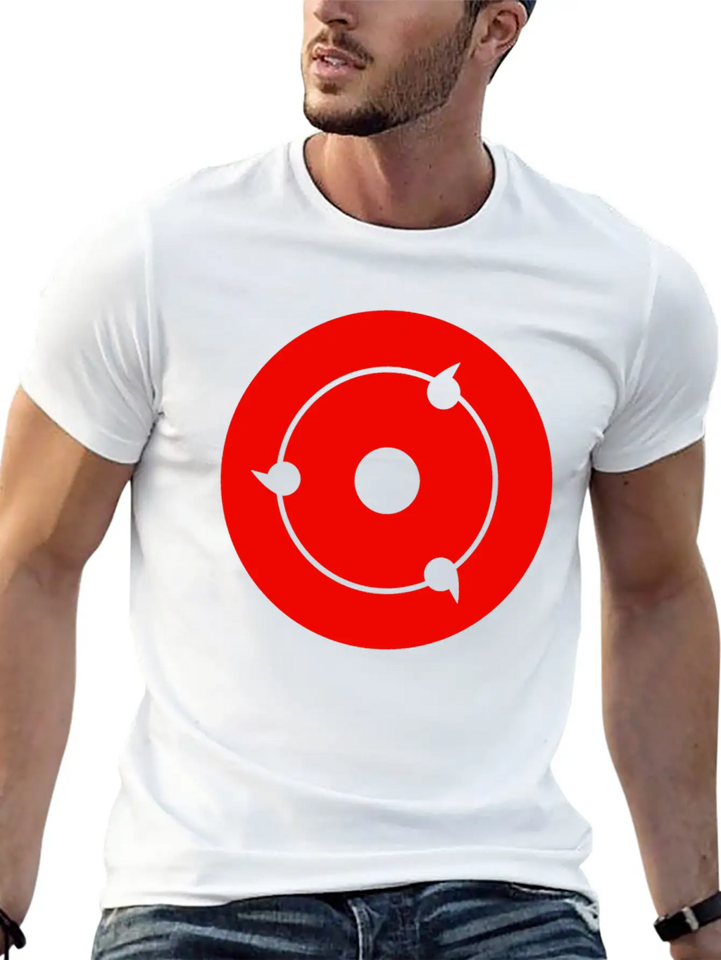 Sharingan Breathable Graphic T-Shirt – Perfect For Casual Days