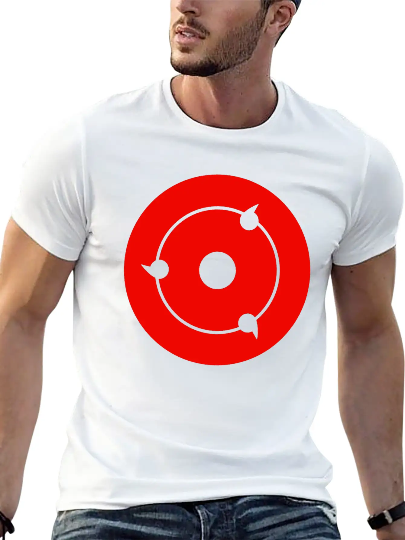 Sharingan Breathable Graphic T-Shirt – Perfect For Casual Days