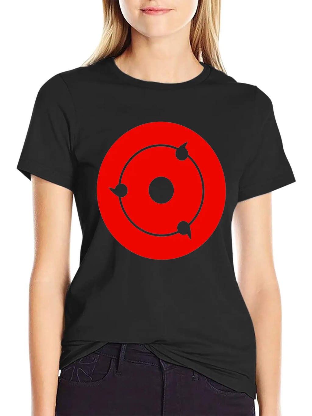 Sharingan Breathable Graphic T-Shirt – Perfect For Casual Days