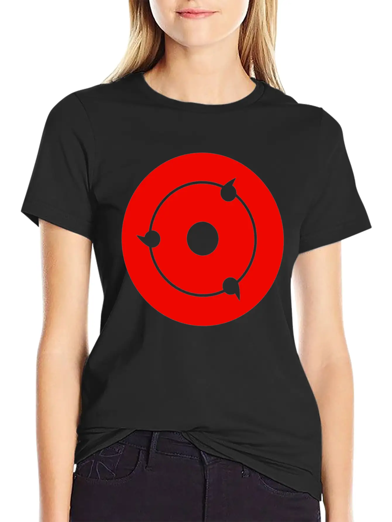 Sharingan Breathable Graphic T-Shirt – Perfect For Casual Days