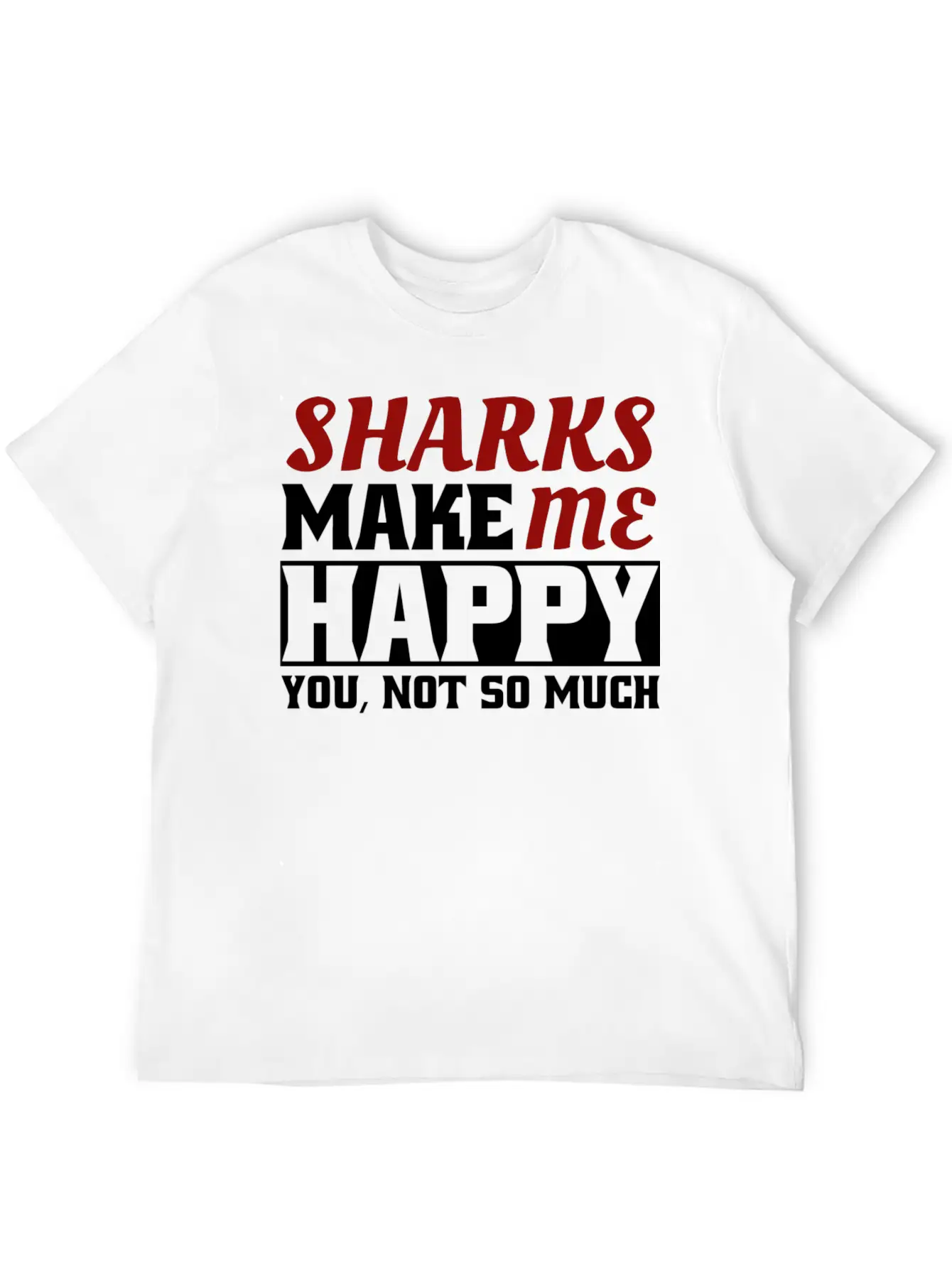 Shark Classic Fit Graphic Tee For Daily Comfort – Unisex Cotton Shirt
