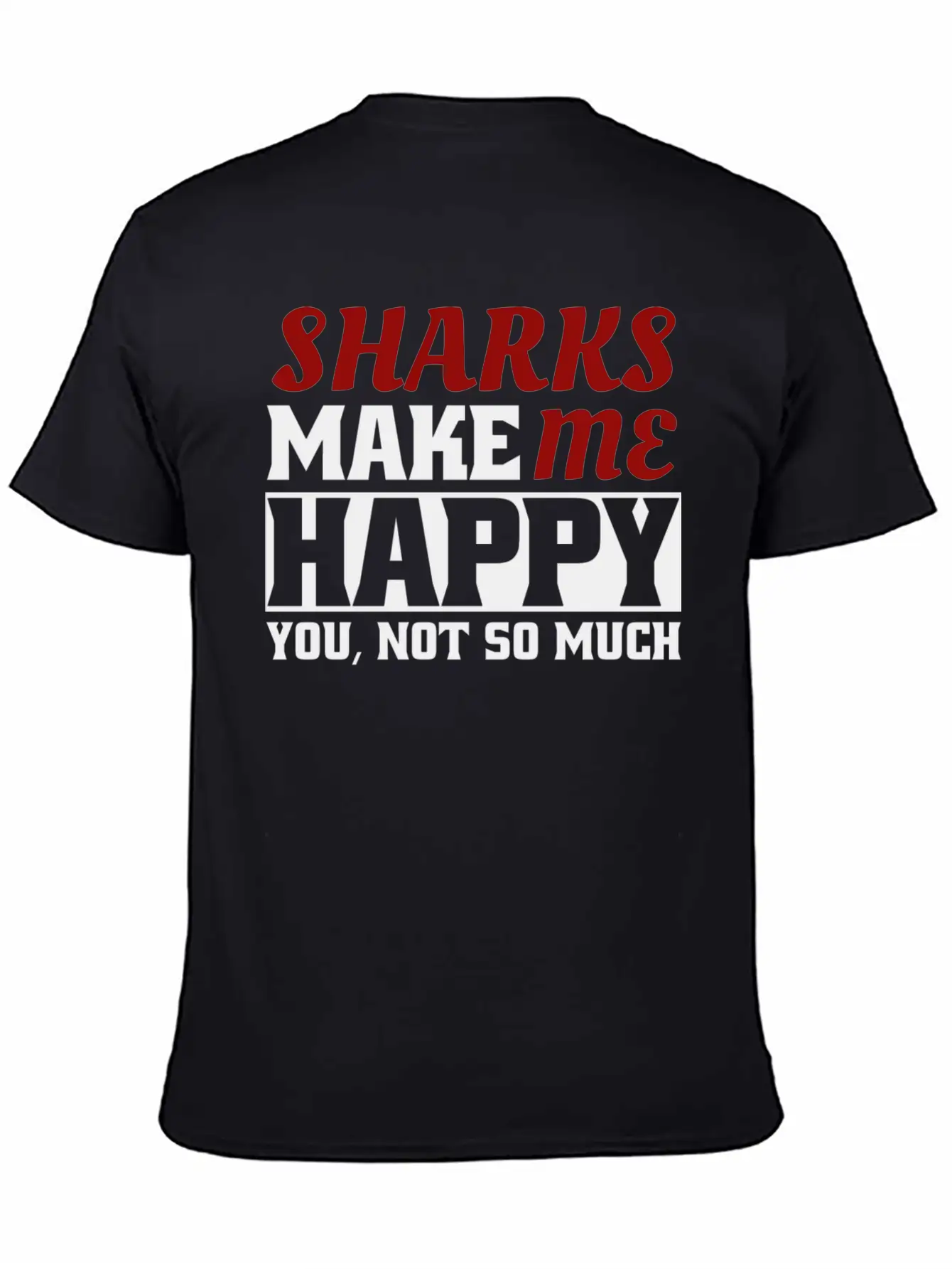 Shark Classic Fit Graphic Tee For Daily Comfort – Unisex Cotton Shirt