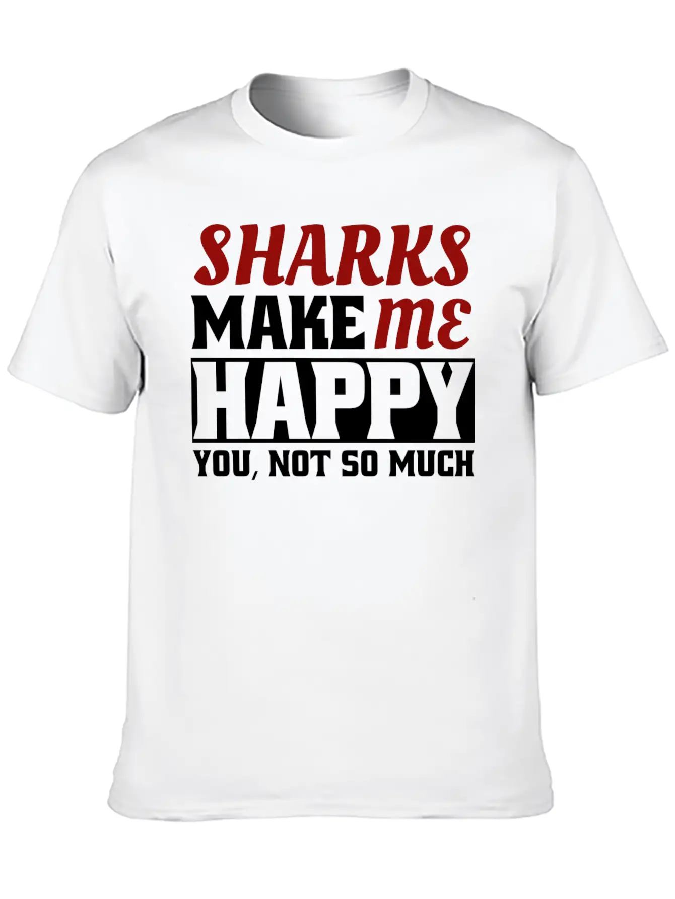 Shark Classic Fit Graphic Tee For Daily Comfort – Unisex Cotton Shirt