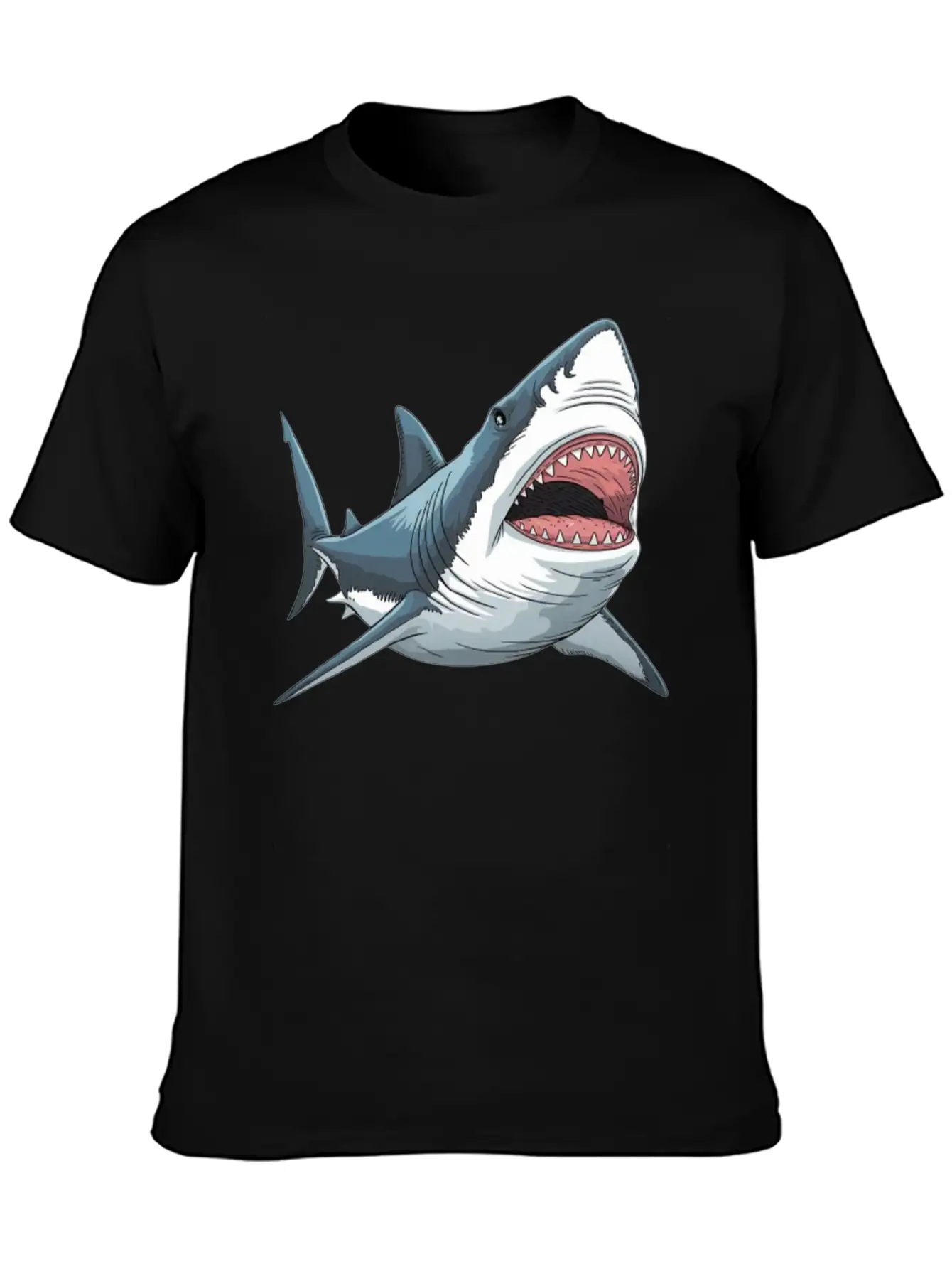 Shark Unisex Casual T-Shirt – Clean Design For Daily Comfort