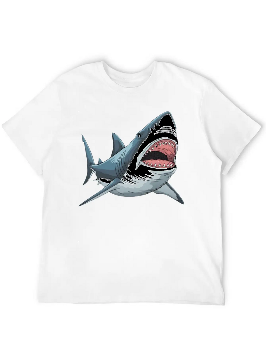 Shark Unisex Casual T-Shirt – Clean Design For Daily Comfort
