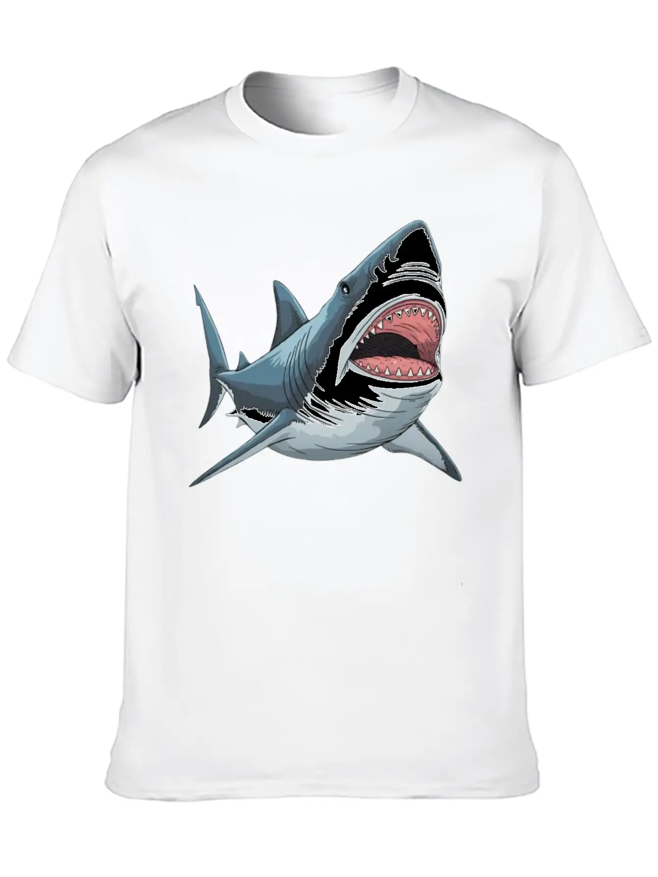 Shark Unisex Casual T-Shirt – Clean Design For Daily Comfort