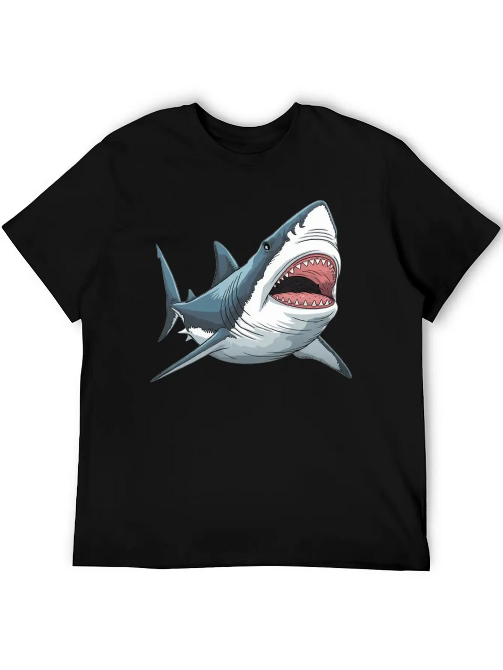 Shark Unisex Casual T-Shirt – Clean Design For Daily Comfort