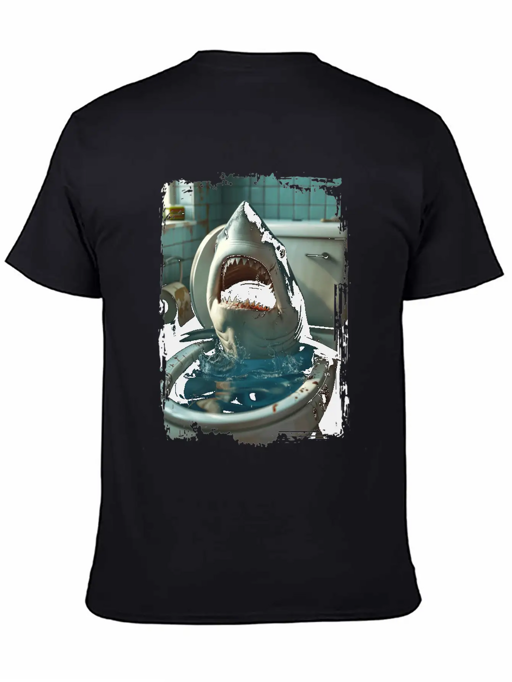 Shark Unisex Short Sleeve Soft Cotton T-Shirt – Casual Everyday Wear