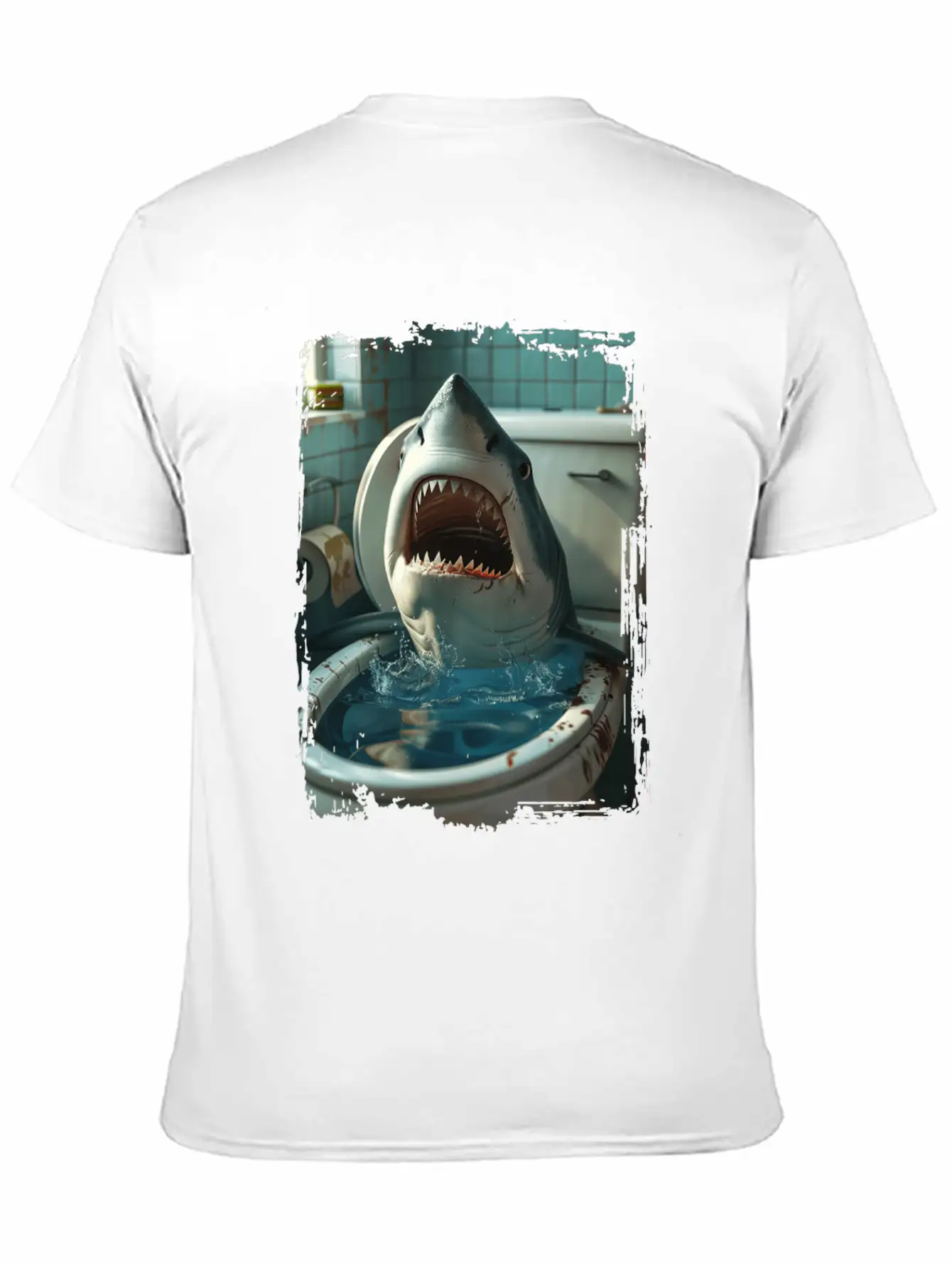 Shark Unisex Short Sleeve Soft Cotton T-Shirt – Casual Everyday Wear