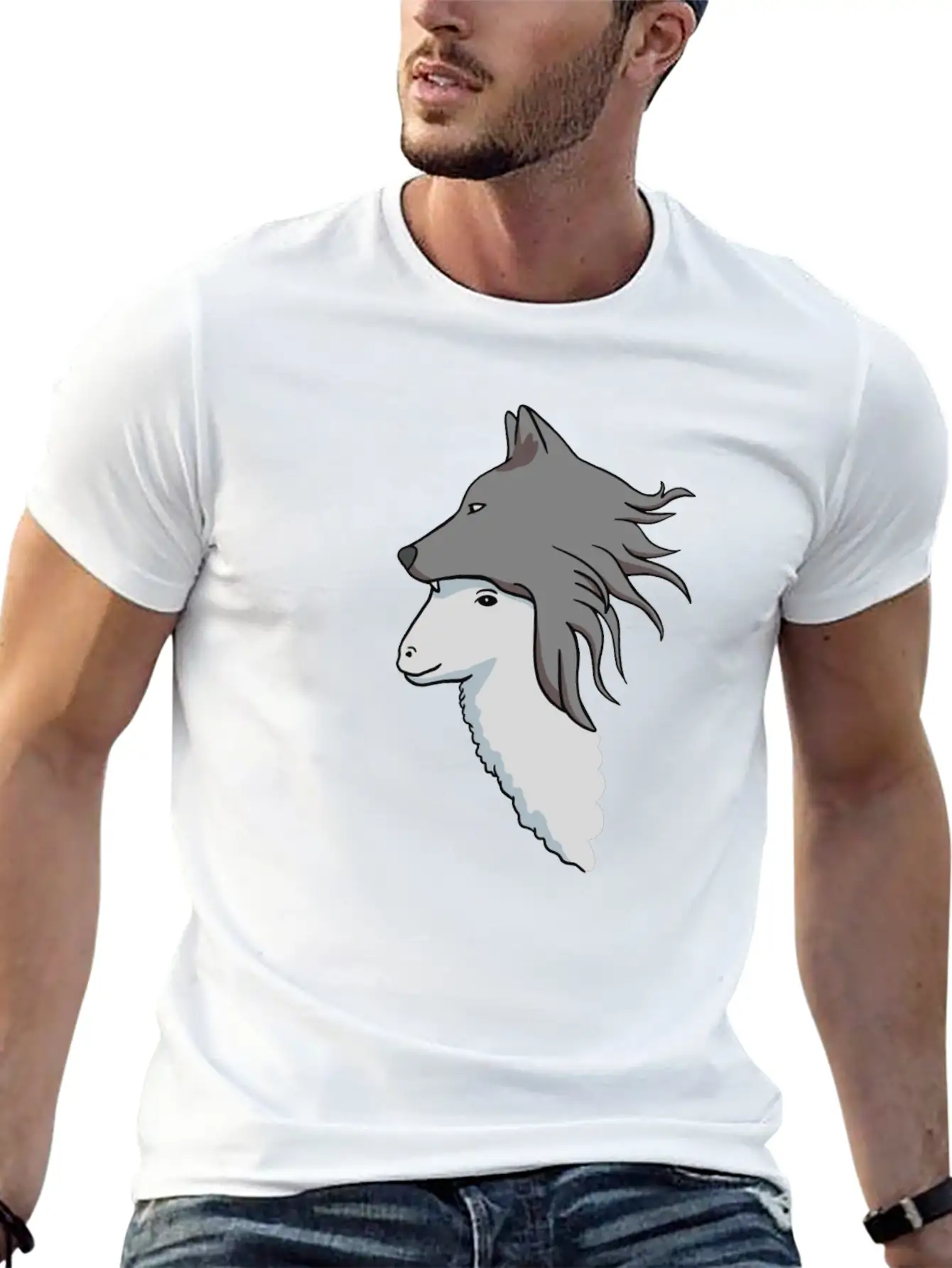 Sheep In Wolf Skin Unisex Short Sleeve Soft Cotton T-Shirt – Casual Everyday Wear