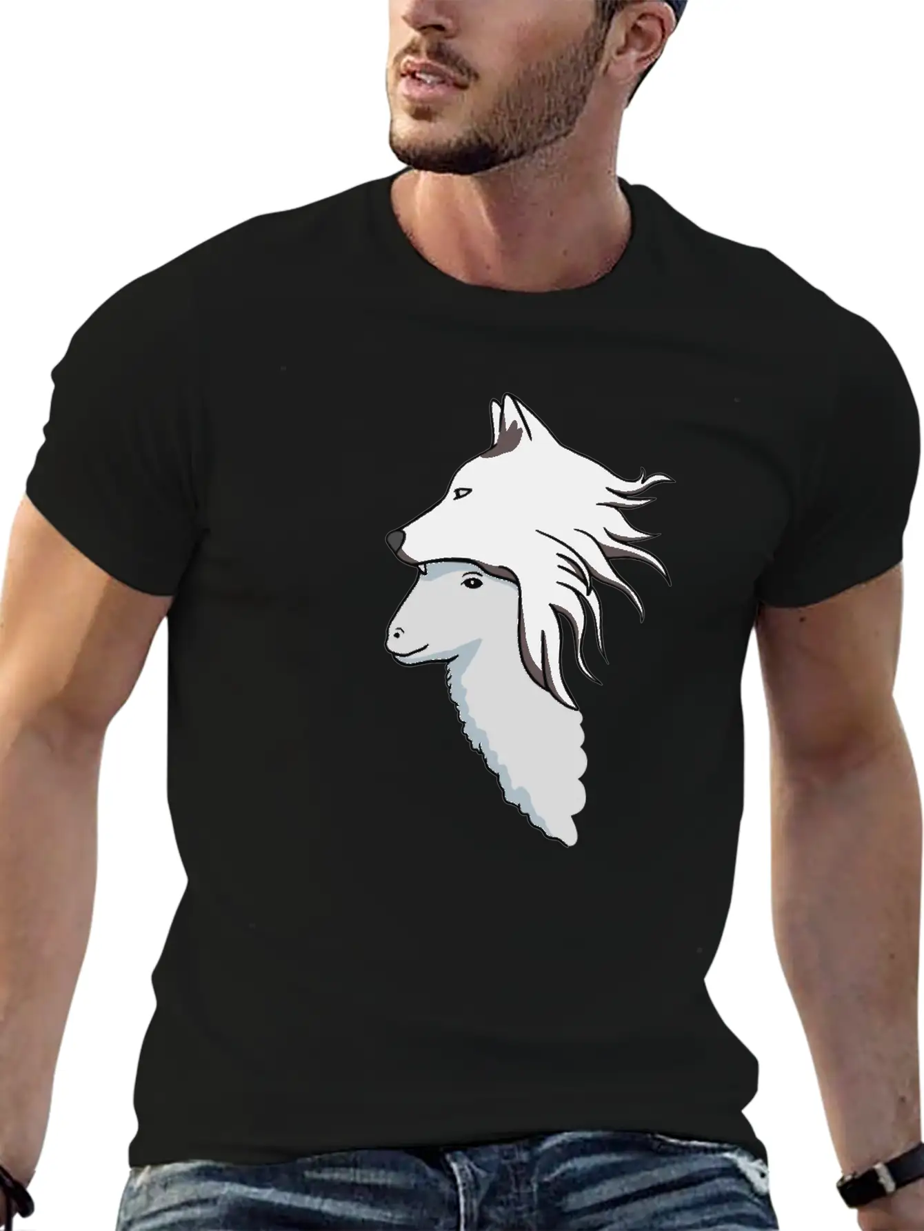 Sheep In Wolf Skin Unisex Short Sleeve Soft Cotton T-Shirt – Casual Everyday Wear