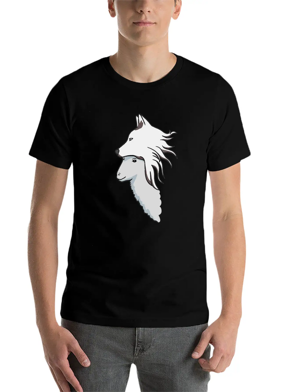 Sheep In Wolf Skin Unisex Short Sleeve Soft Cotton T-Shirt – Casual Everyday Wear