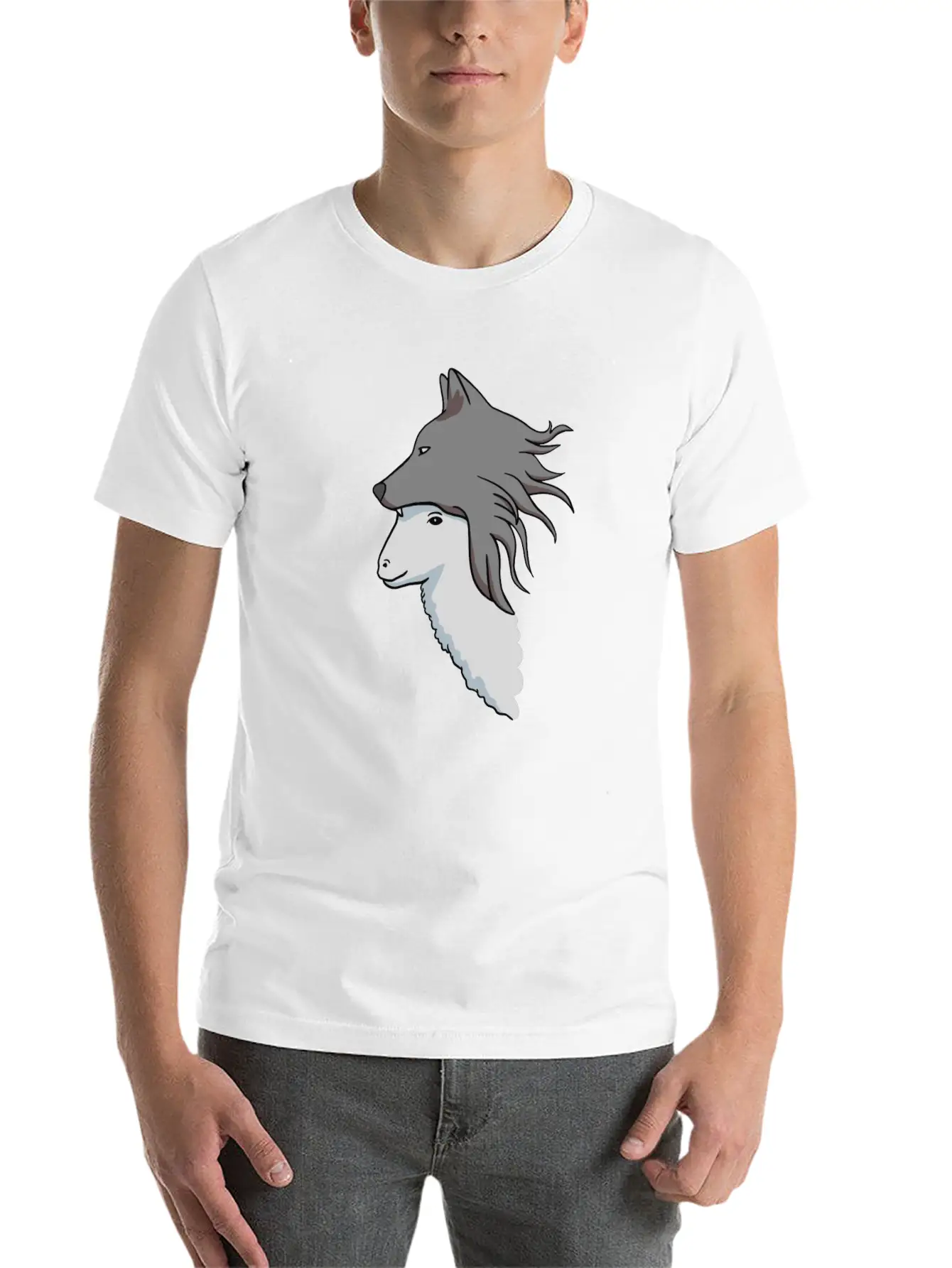 Sheep In Wolf Skin Unisex Short Sleeve Soft Cotton T-Shirt – Casual Everyday Wear