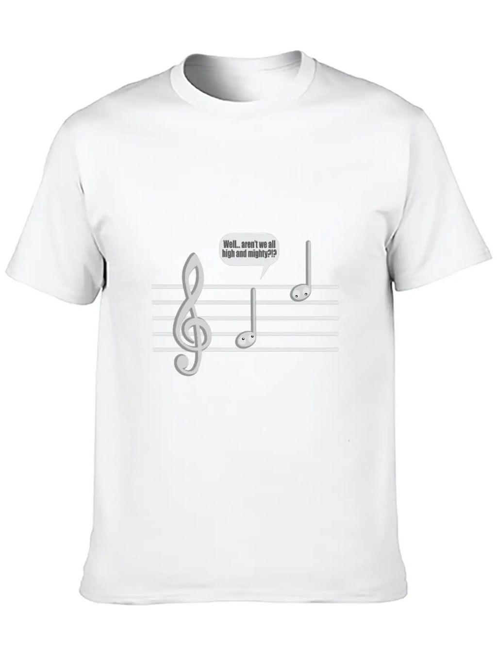 Sheet Music High Better Instrument Music Funny Gif Essential Cotton Tee For Daily Outfits – Unisex Style