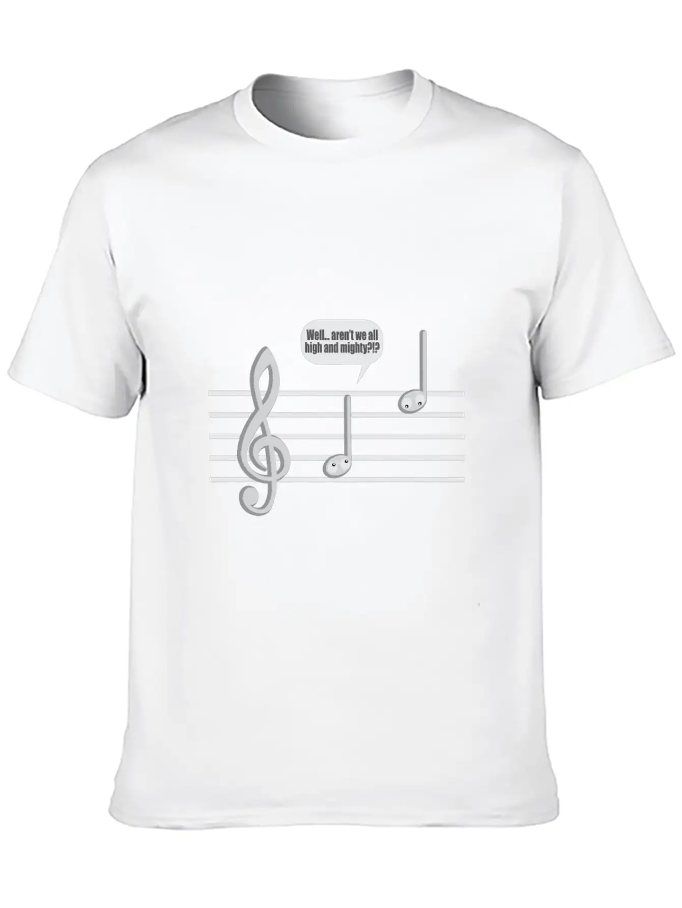 Sheet Music High Better Instrument Music Funny Gif Essential Cotton Tee For Daily Outfits – Unisex Style