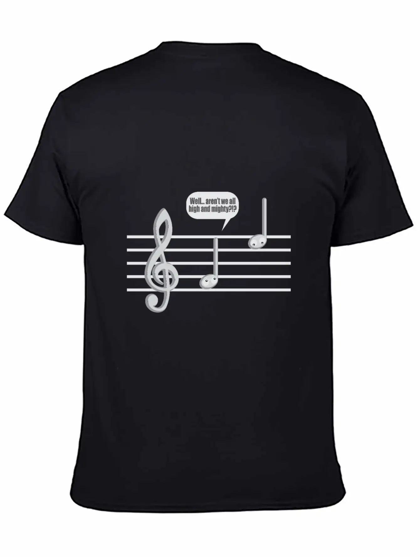 Sheet Music High Better Instrument Music Funny Gif Essential Cotton Tee For Daily Outfits – Unisex Style