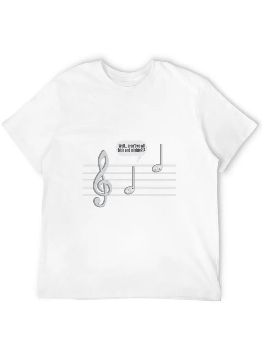Sheet Music High Better Instrument Music Funny Gif Essential Cotton Tee For Daily Outfits – Unisex Style