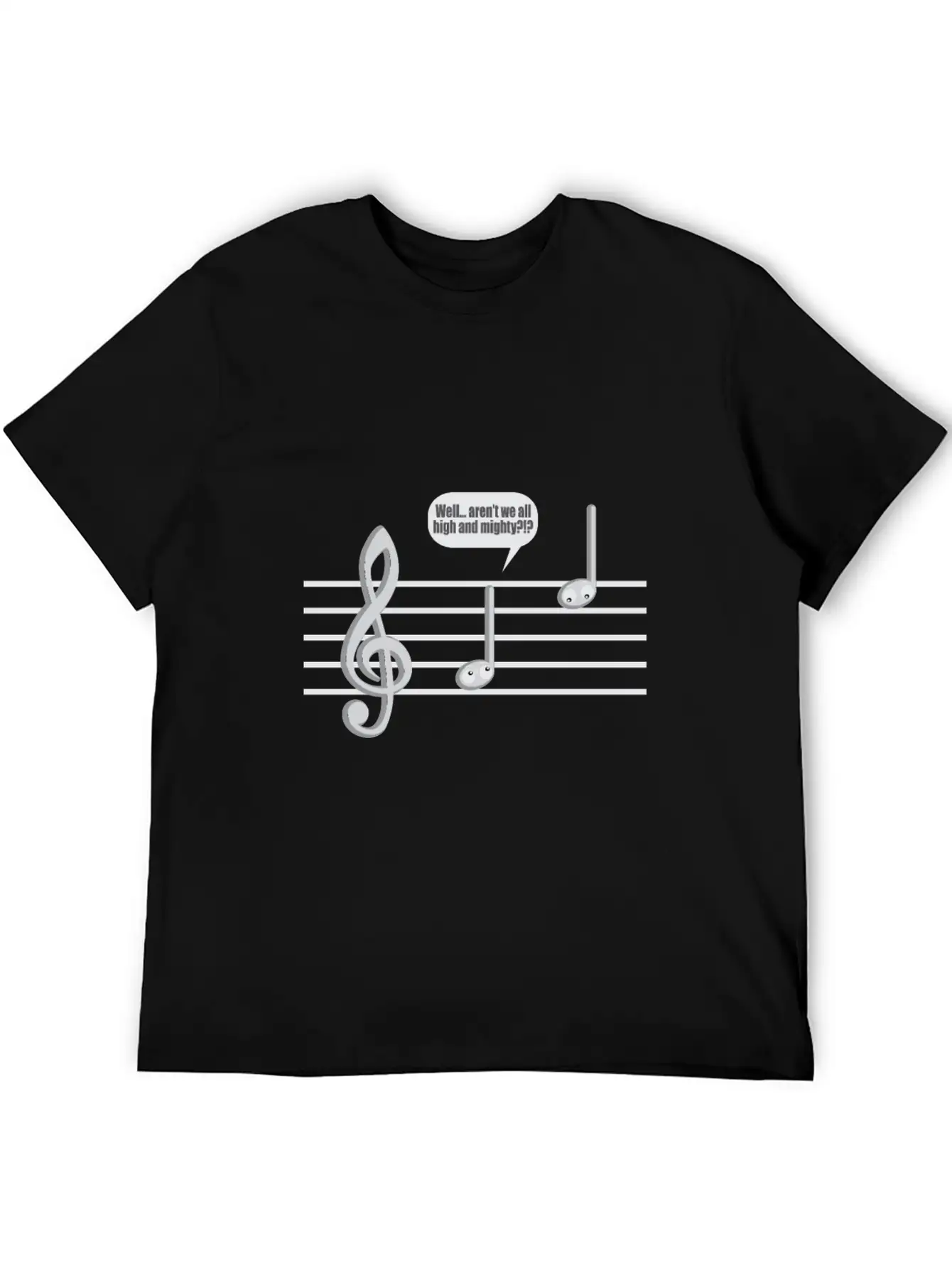 Sheet Music High Better Instrument Music Funny Gif Essential Cotton Tee For Daily Outfits – Unisex Style