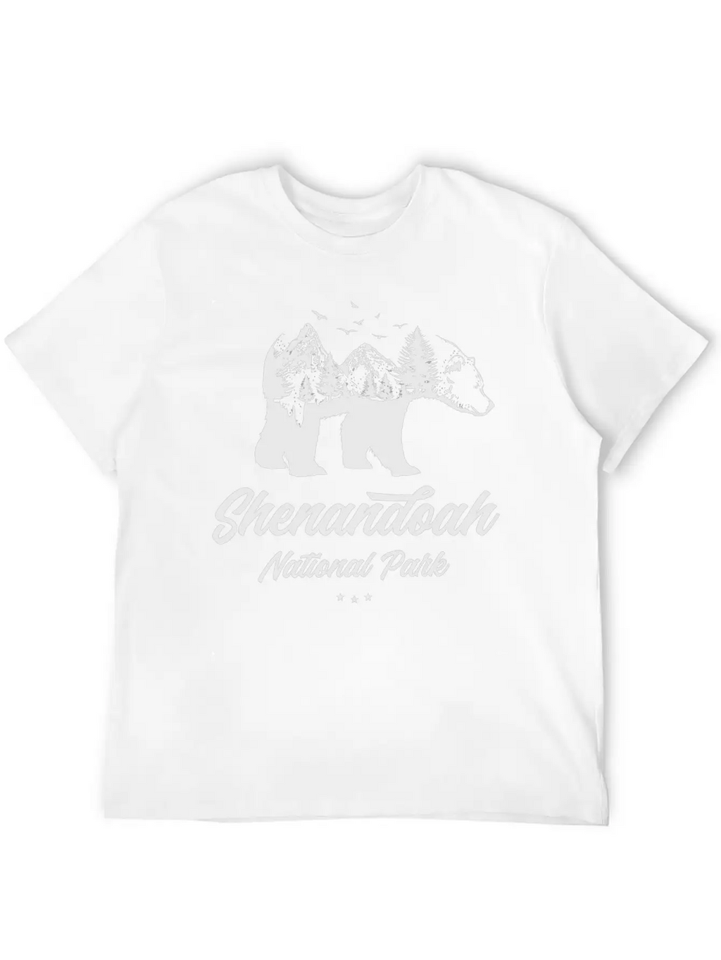 Shenandoah National Park Bear Souvenir Unisex Casual T-Shirt – Clean Design For Daily Comfort