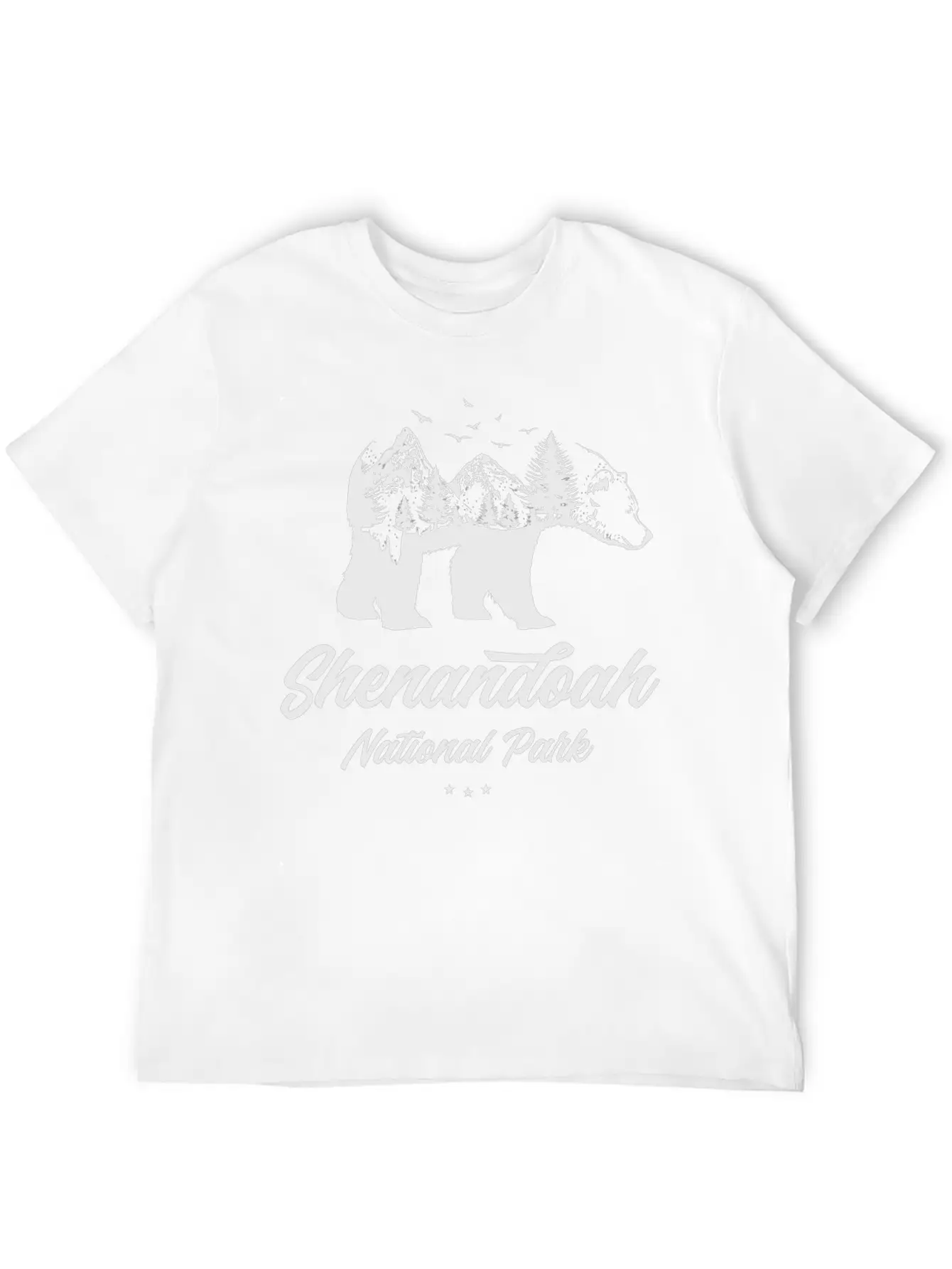 Shenandoah National Park Bear Souvenir Unisex Casual T-Shirt – Clean Design For Daily Comfort