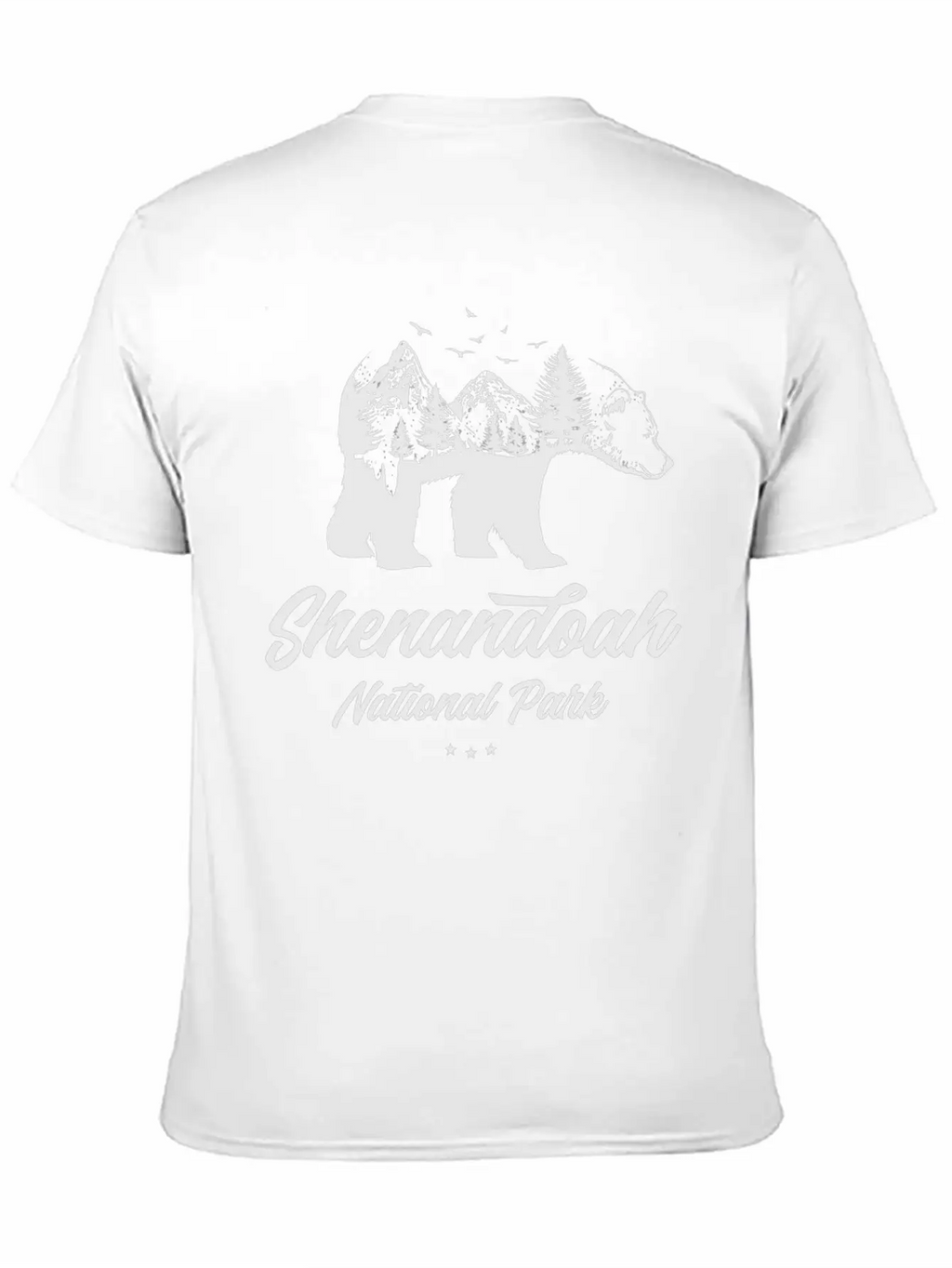 Shenandoah National Park Bear Souvenir Unisex Casual T-Shirt – Clean Design For Daily Comfort