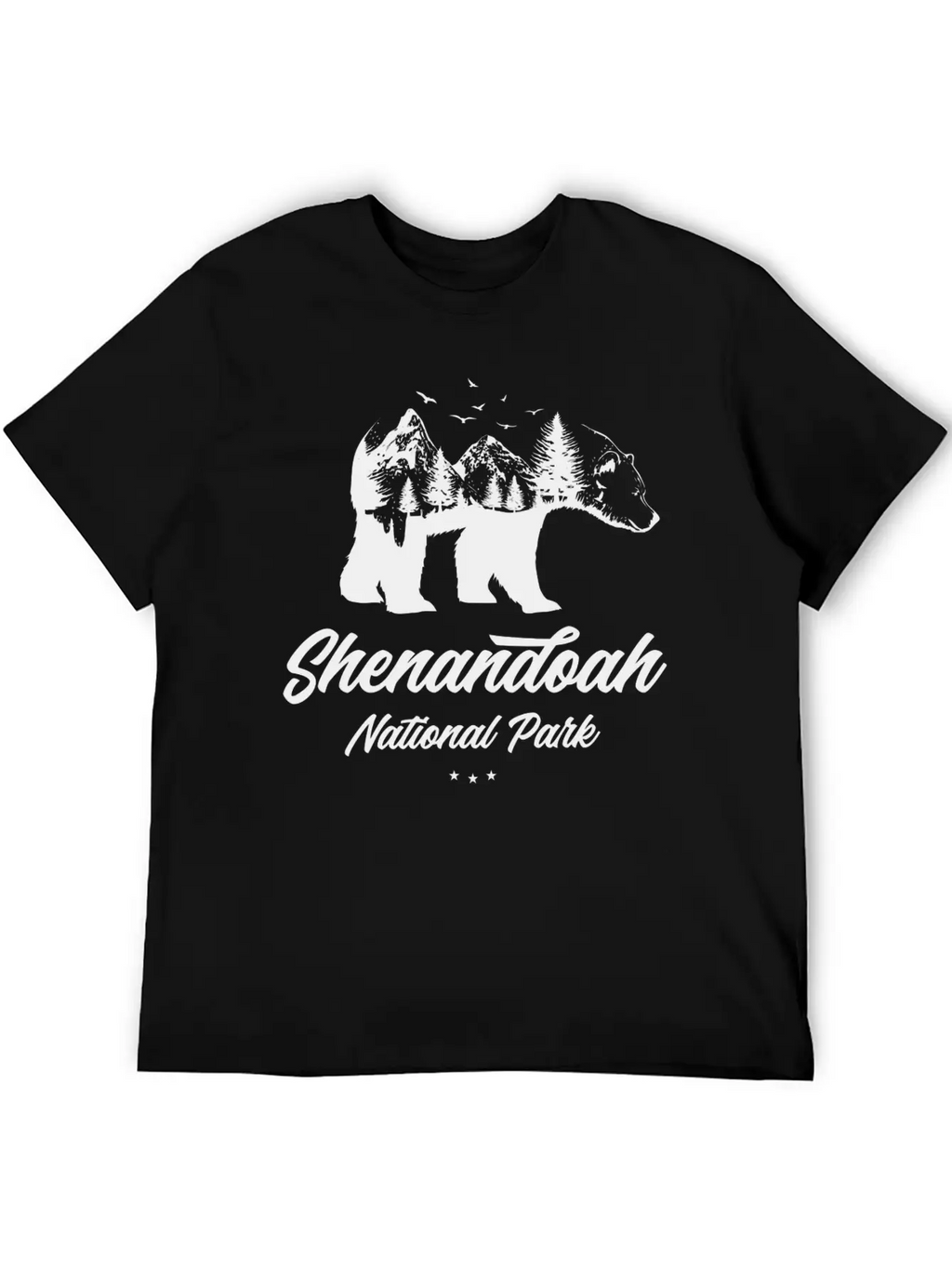 Shenandoah National Park Bear Souvenir Unisex Casual T-Shirt – Clean Design For Daily Comfort
