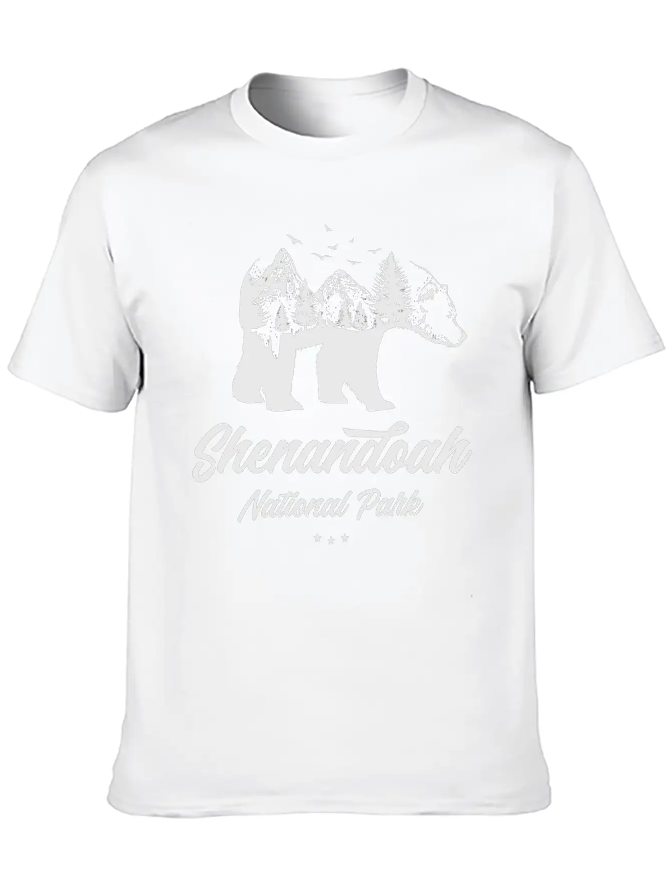 Shenandoah National Park Bear Souvenir Unisex Casual T-Shirt – Clean Design For Daily Comfort