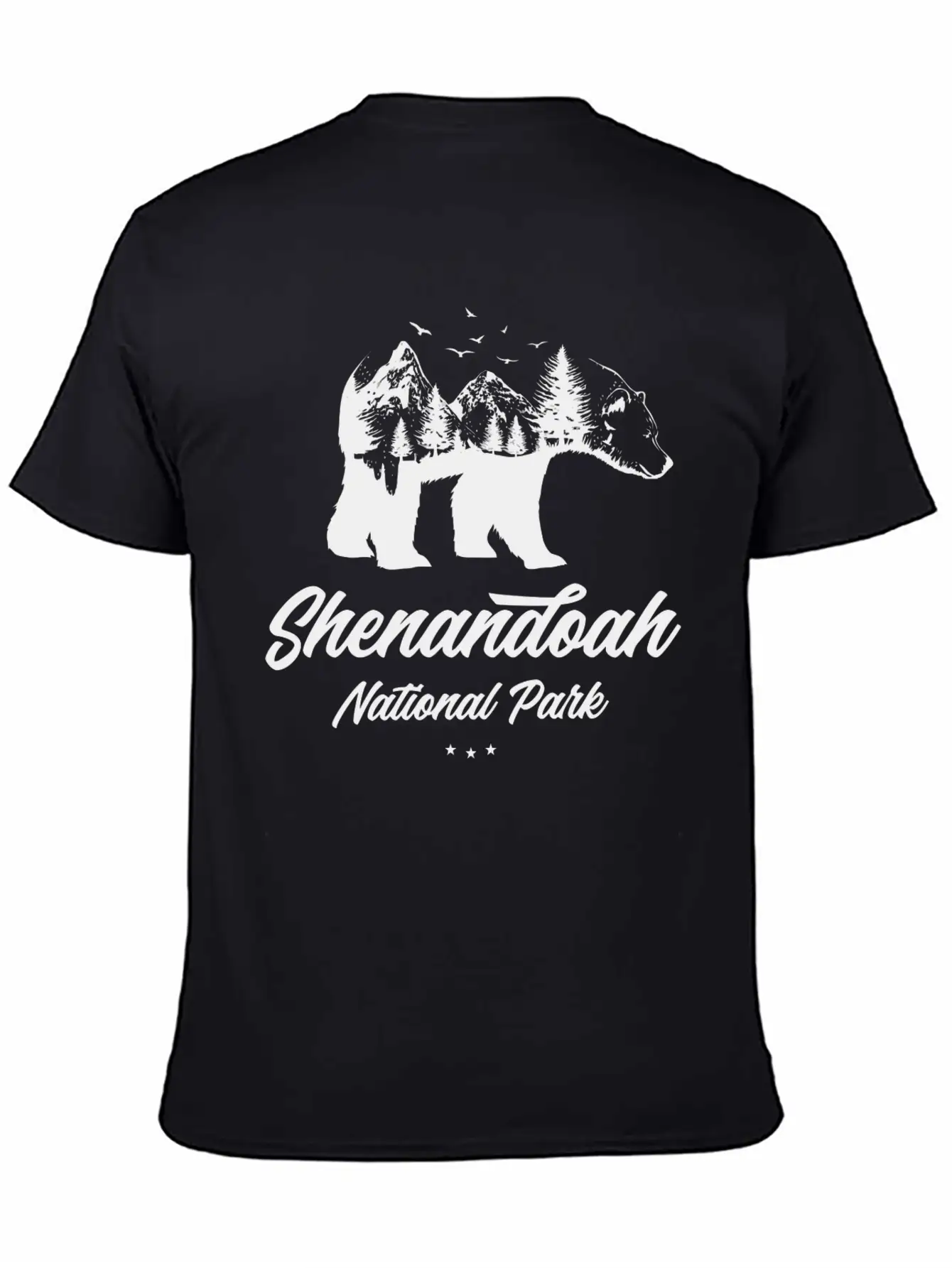 Shenandoah National Park Bear Souvenir Unisex Casual T-Shirt – Clean Design For Daily Comfort