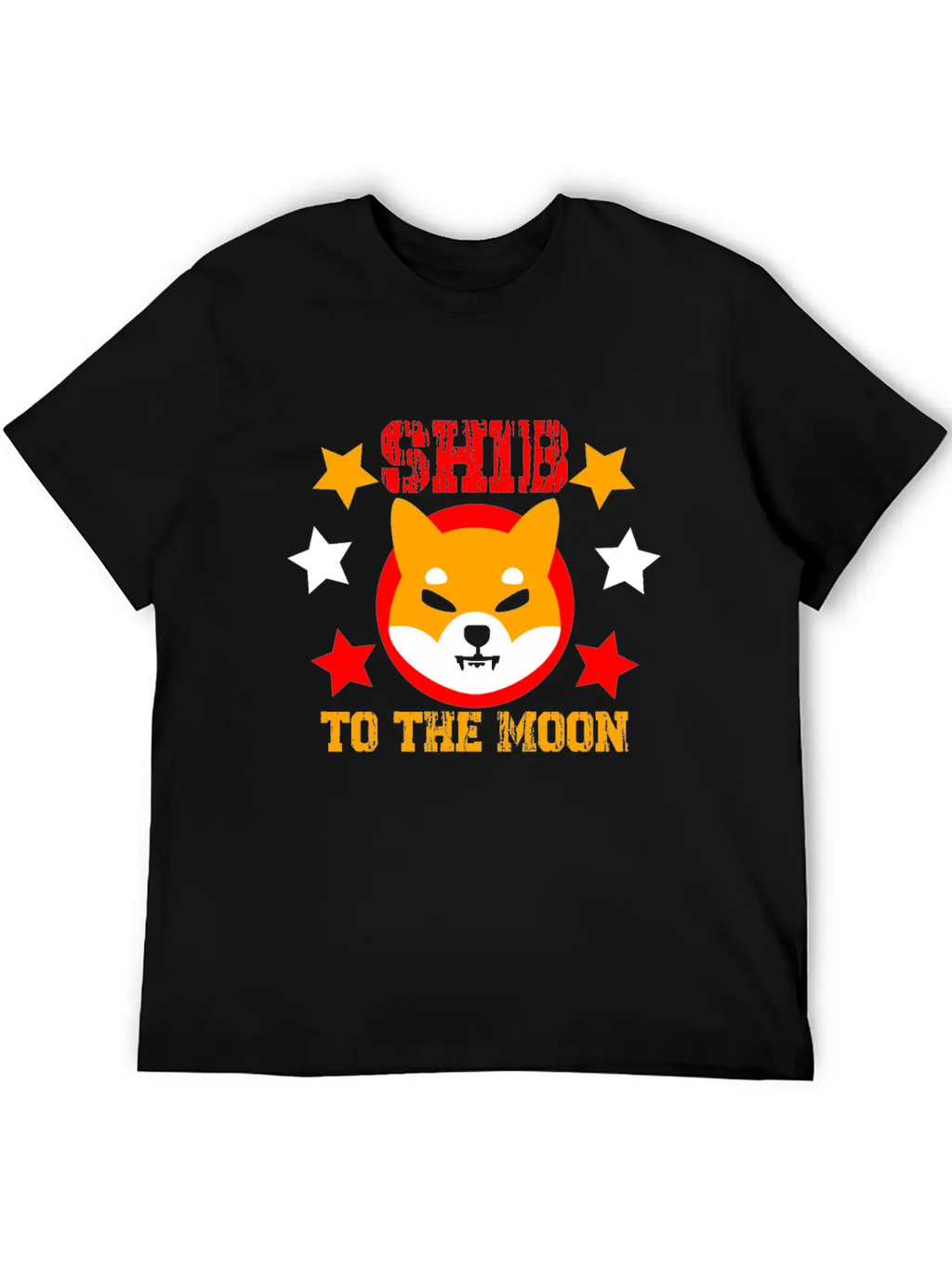 SHIB To The Moon Shiba Inu Crypto Breathable Soft Cotton T-Shirt – Timeless Casual Look
