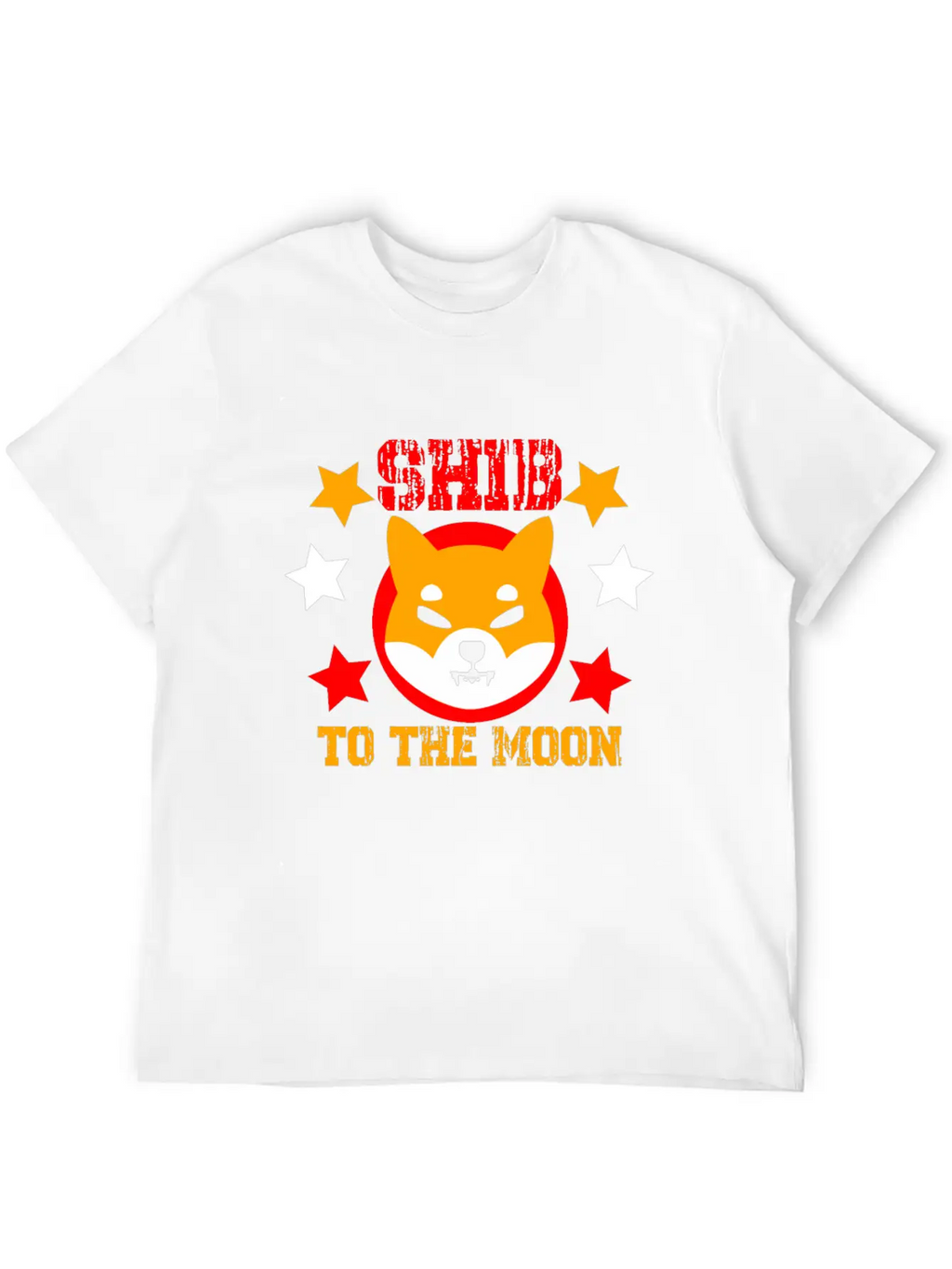 SHIB To The Moon Shiba Inu Crypto Breathable Soft Cotton T-Shirt – Timeless Casual Look