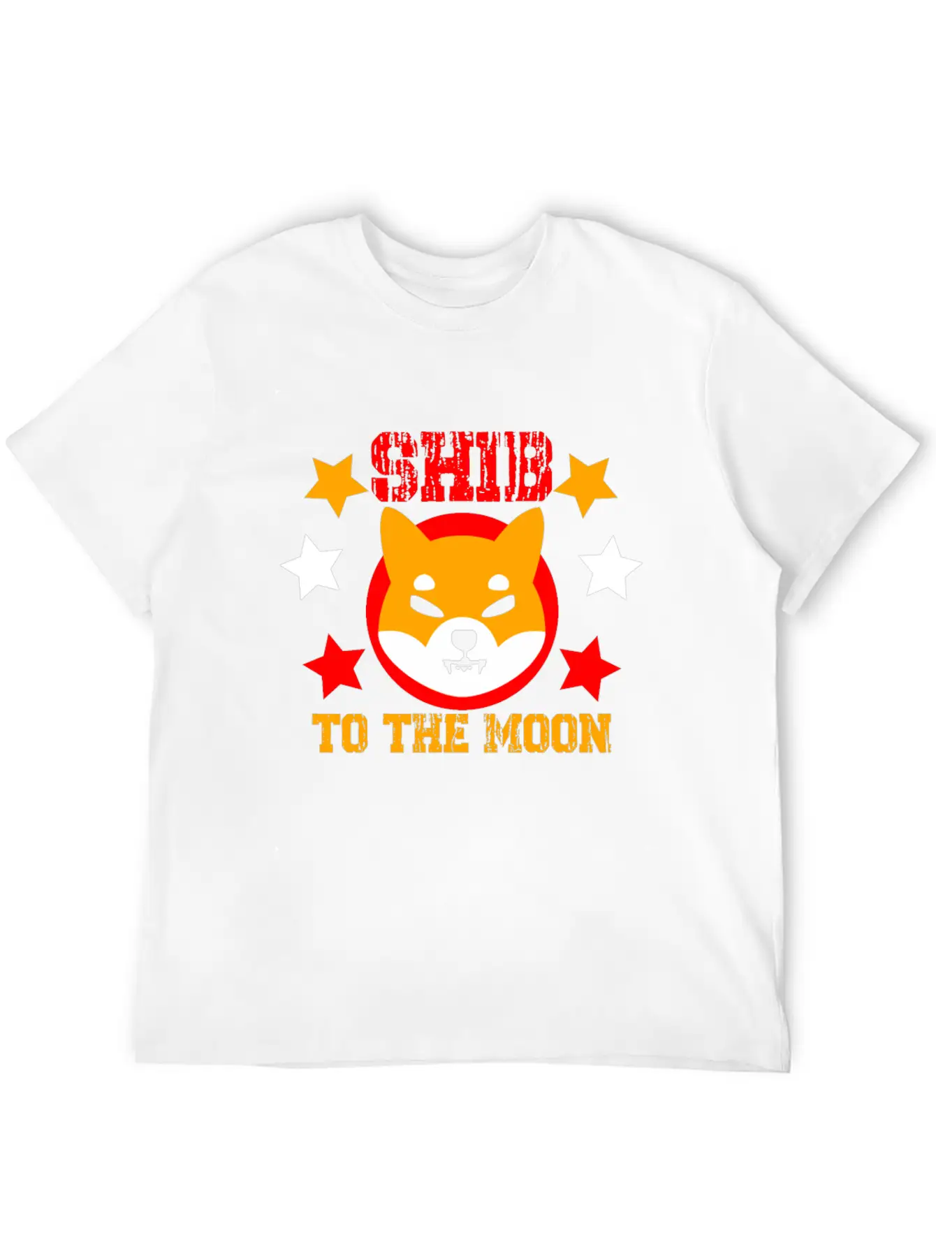 SHIB To The Moon Shiba Inu Crypto Breathable Soft Cotton T-Shirt – Timeless Casual Look