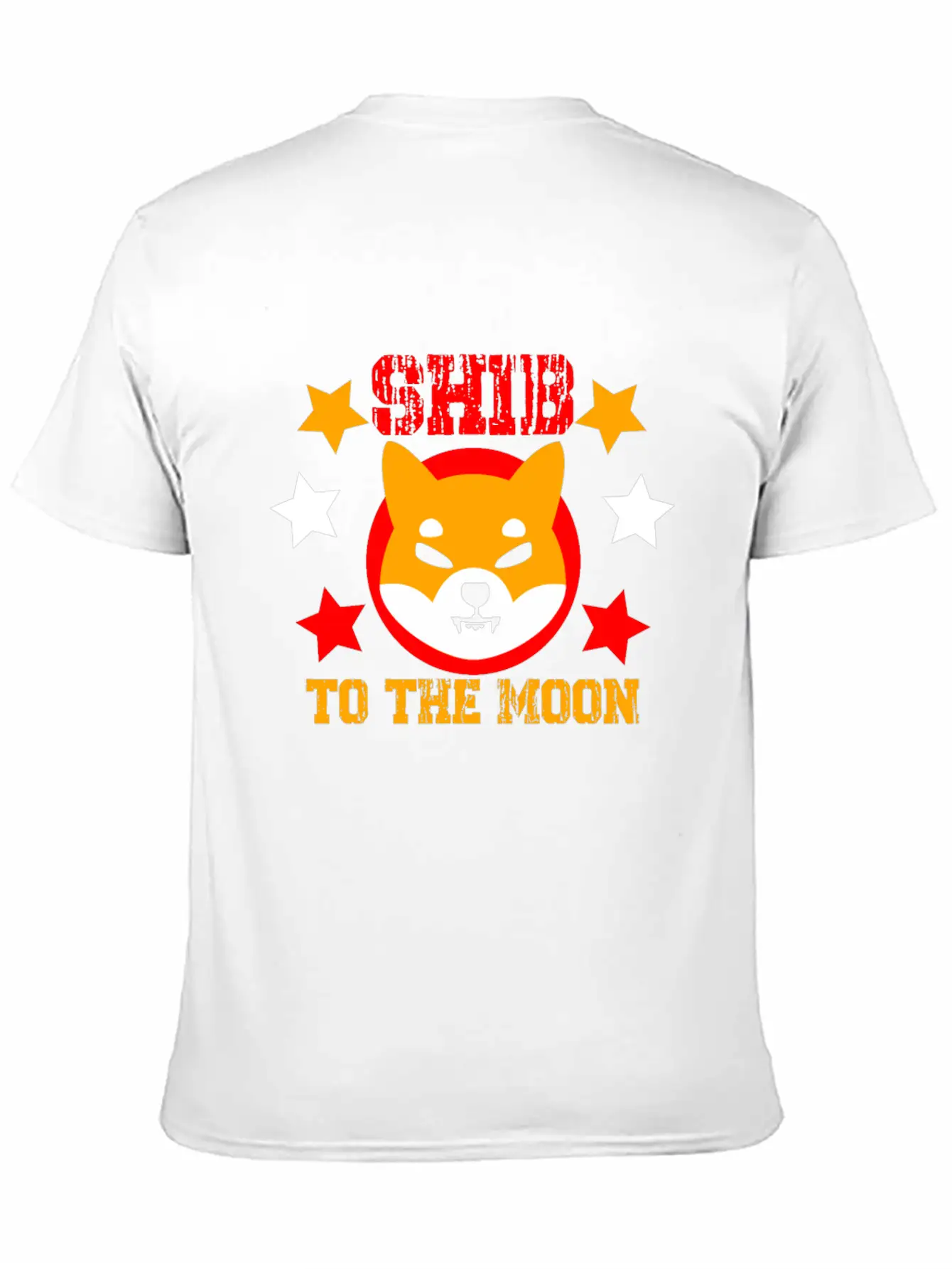 SHIB To The Moon Shiba Inu Crypto Breathable Soft Cotton T-Shirt – Timeless Casual Look
