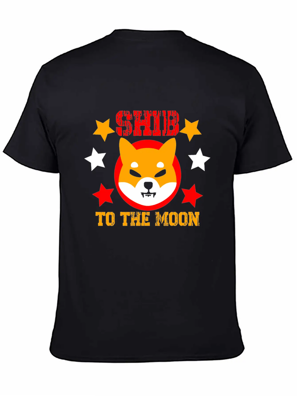 SHIB To The Moon Shiba Inu Crypto Breathable Soft Cotton T-Shirt – Timeless Casual Look