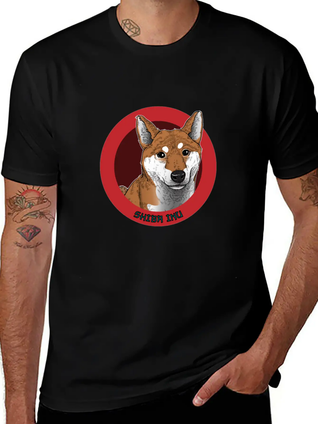 Shiba Inu Dogs Dog Lovers Unisex Casual T-Shirt – Clean Design For Daily Comfort