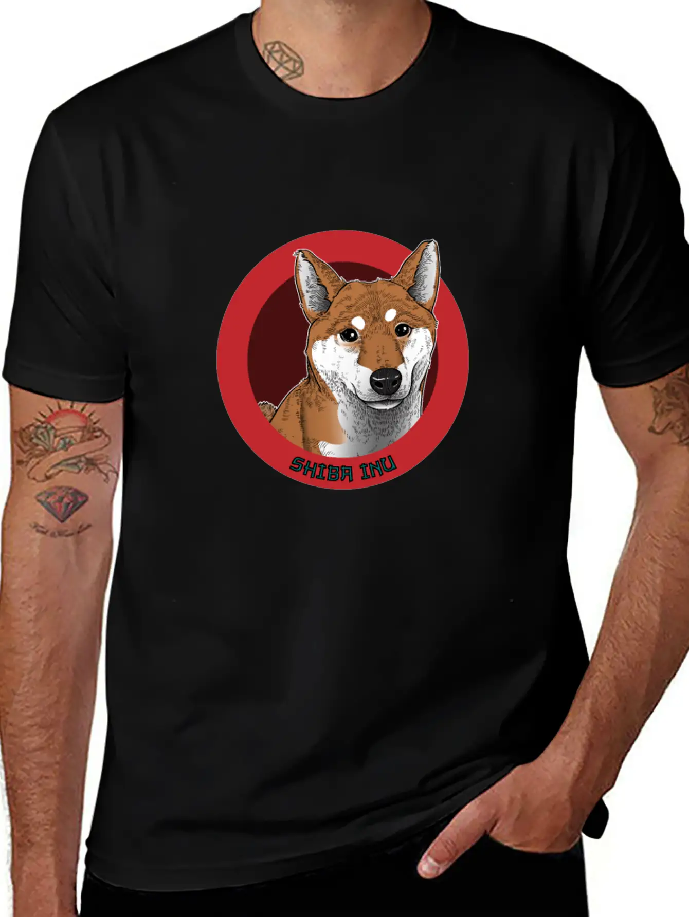 Shiba Inu Dogs Dog Lovers Unisex Casual T-Shirt – Clean Design For Daily Comfort