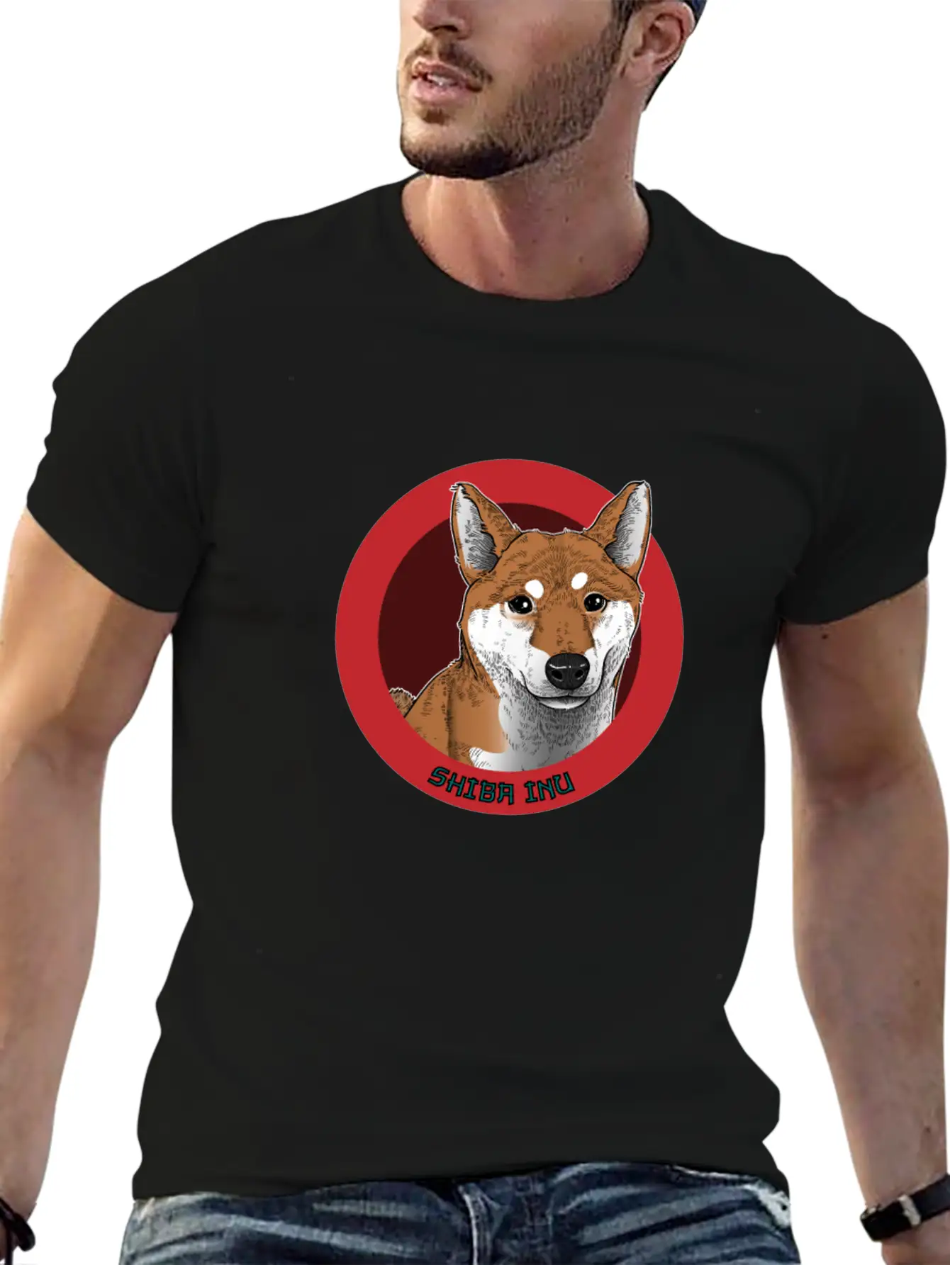 Shiba Inu Dogs Dog Lovers Unisex Casual T-Shirt – Clean Design For Daily Comfort