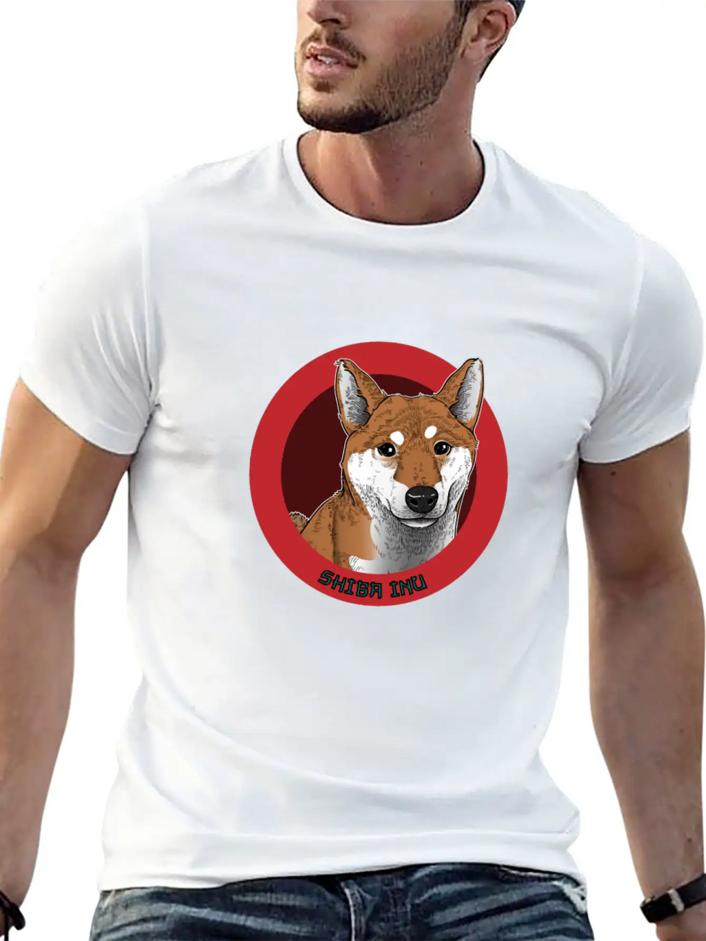 Shiba Inu Dogs Dog Lovers Unisex Casual T-Shirt – Clean Design For Daily Comfort
