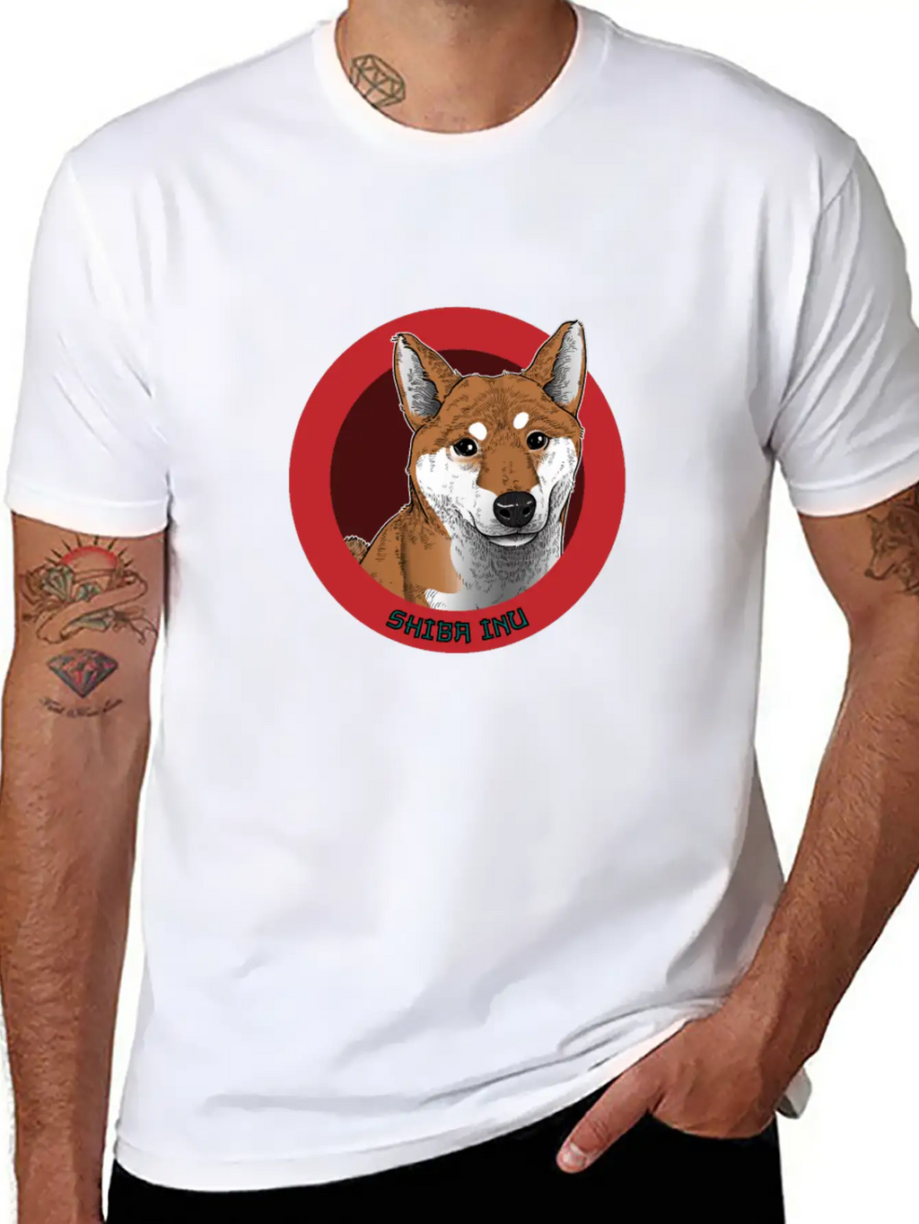 Shiba Inu Dogs Dog Lovers Unisex Casual T-Shirt – Clean Design For Daily Comfort