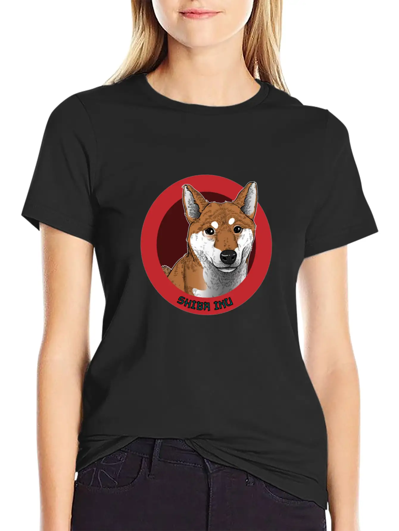 Shiba Inu Dogs Dog Lovers Unisex Casual T-Shirt – Clean Design For Daily Comfort