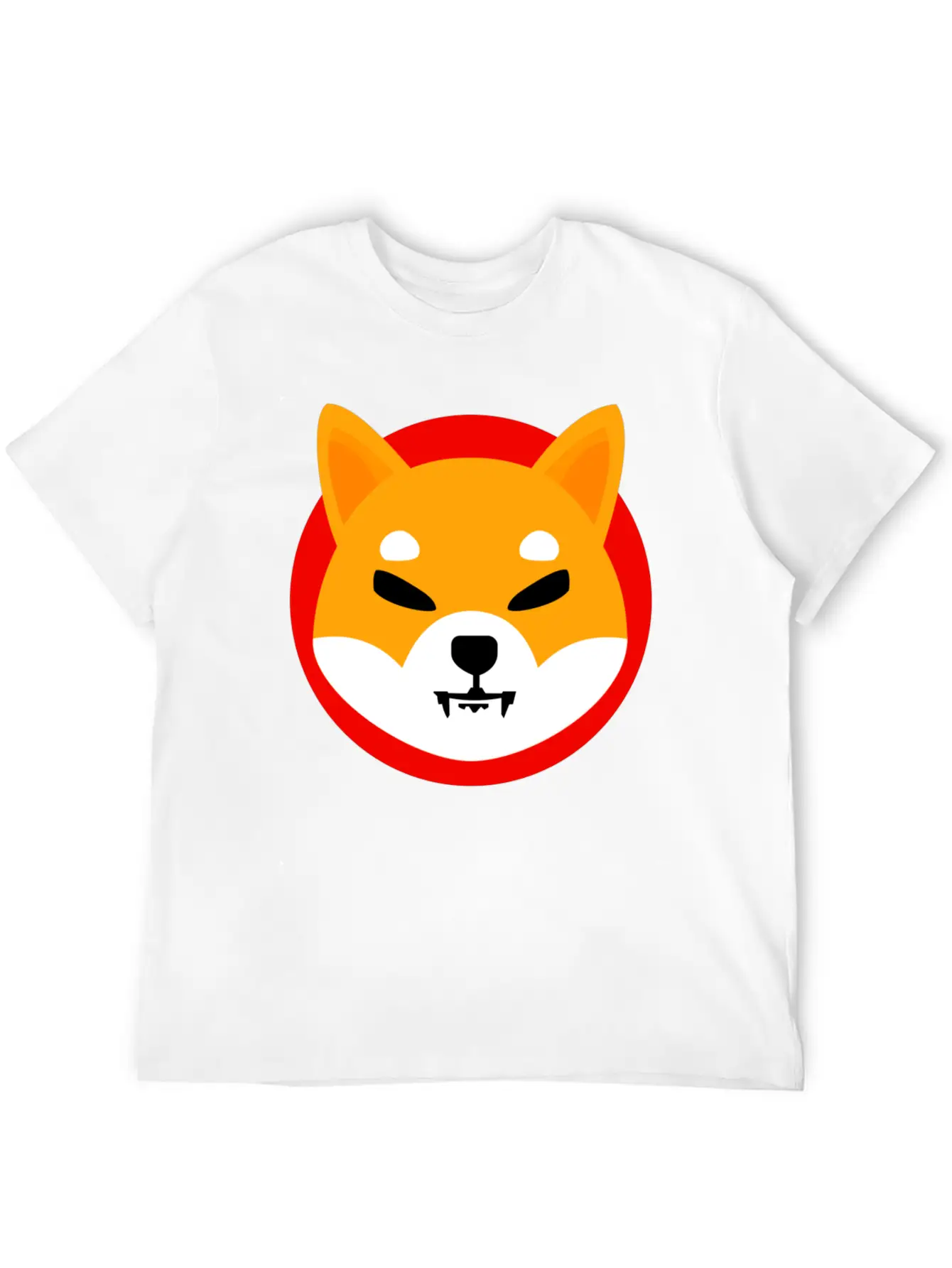 Shiba Inu Token Breathable Soft Cotton T-Shirt – Timeless Casual Look