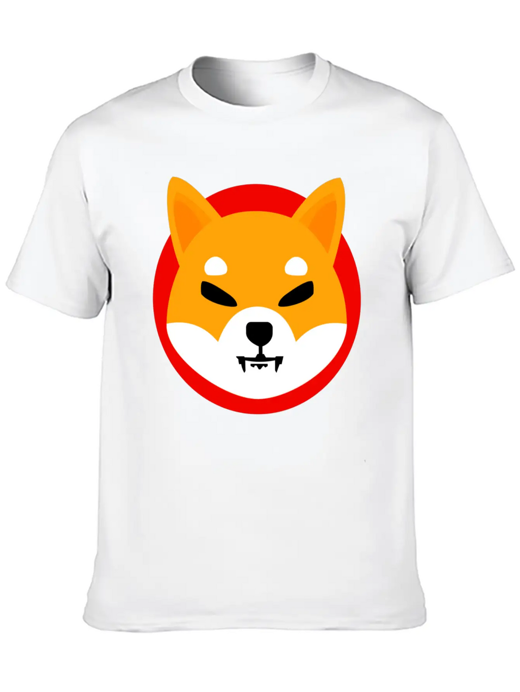 Shiba Inu Token Breathable Soft Cotton T-Shirt – Timeless Casual Look