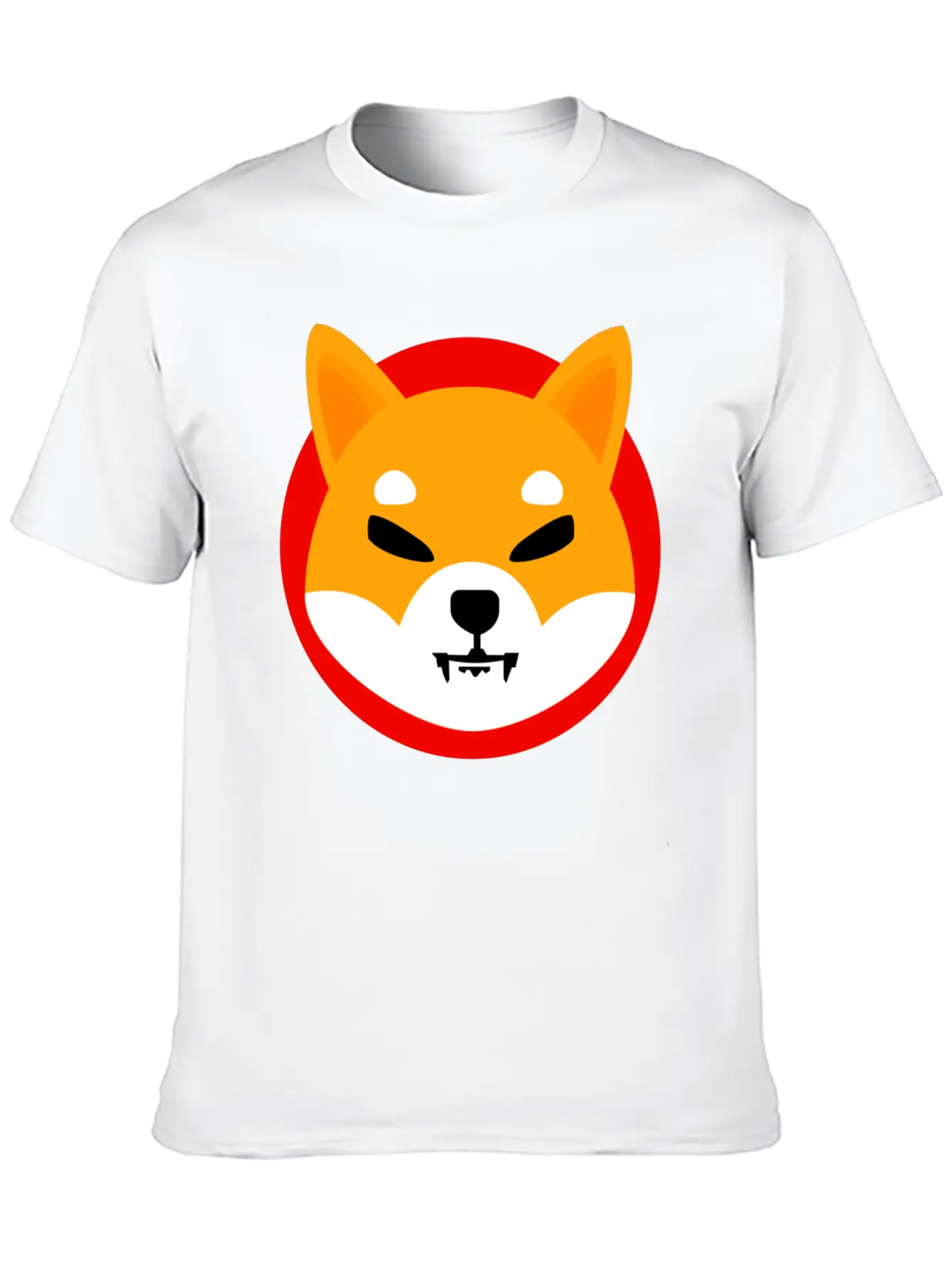 Shiba Inu Token Breathable Soft Cotton T-Shirt – Timeless Casual Look