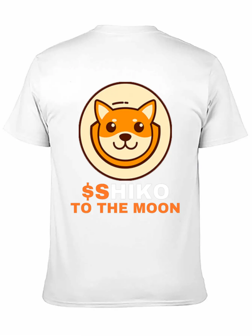 SHIKO To The Moon, Shikoku Inu Coin Shiko Crypto Unisex Casual T-Shirt – Clean Design For Daily Comfort