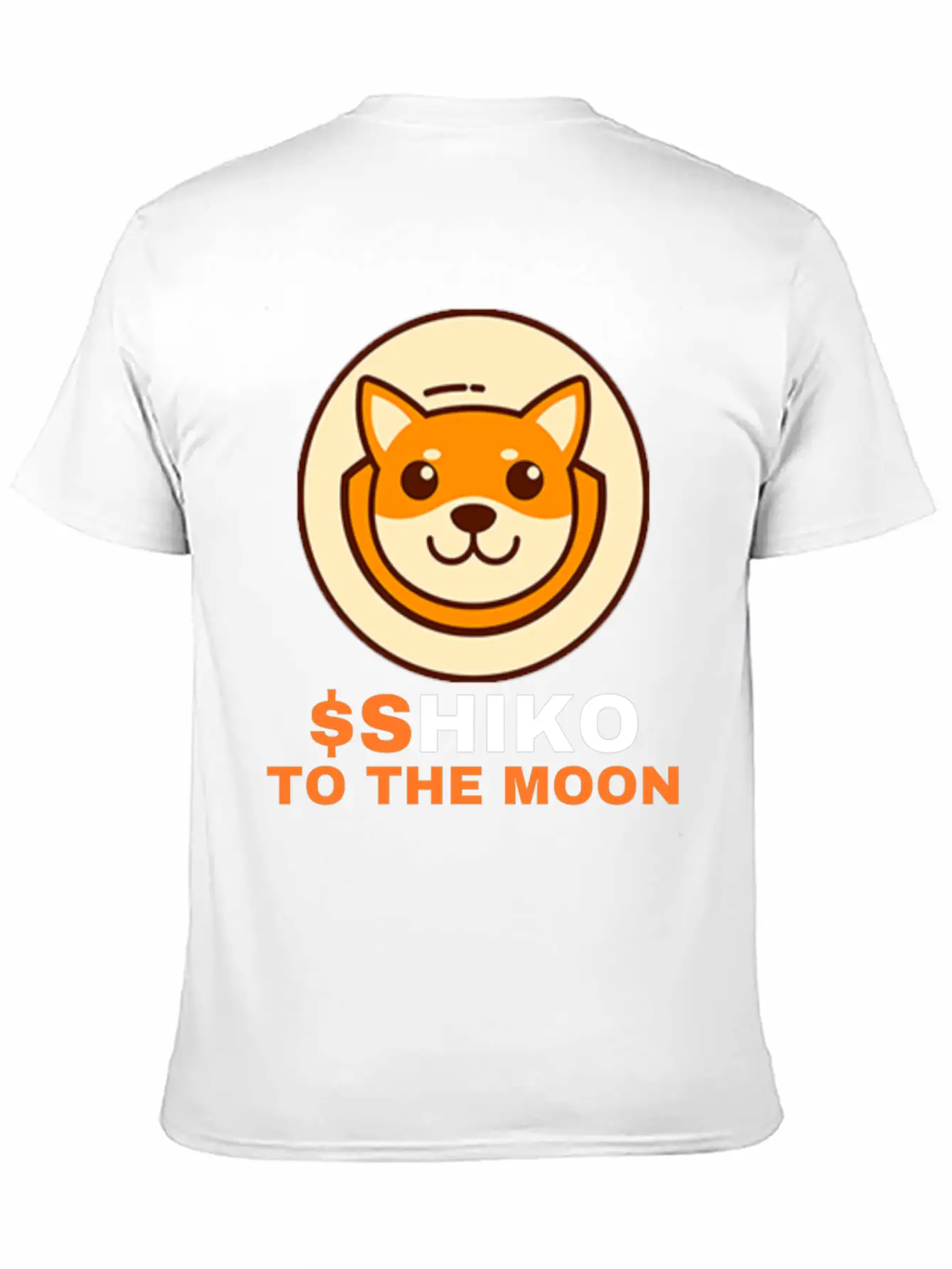 SHIKO To The Moon, Shikoku Inu Coin Shiko Crypto Unisex Casual T-Shirt – Clean Design For Daily Comfort