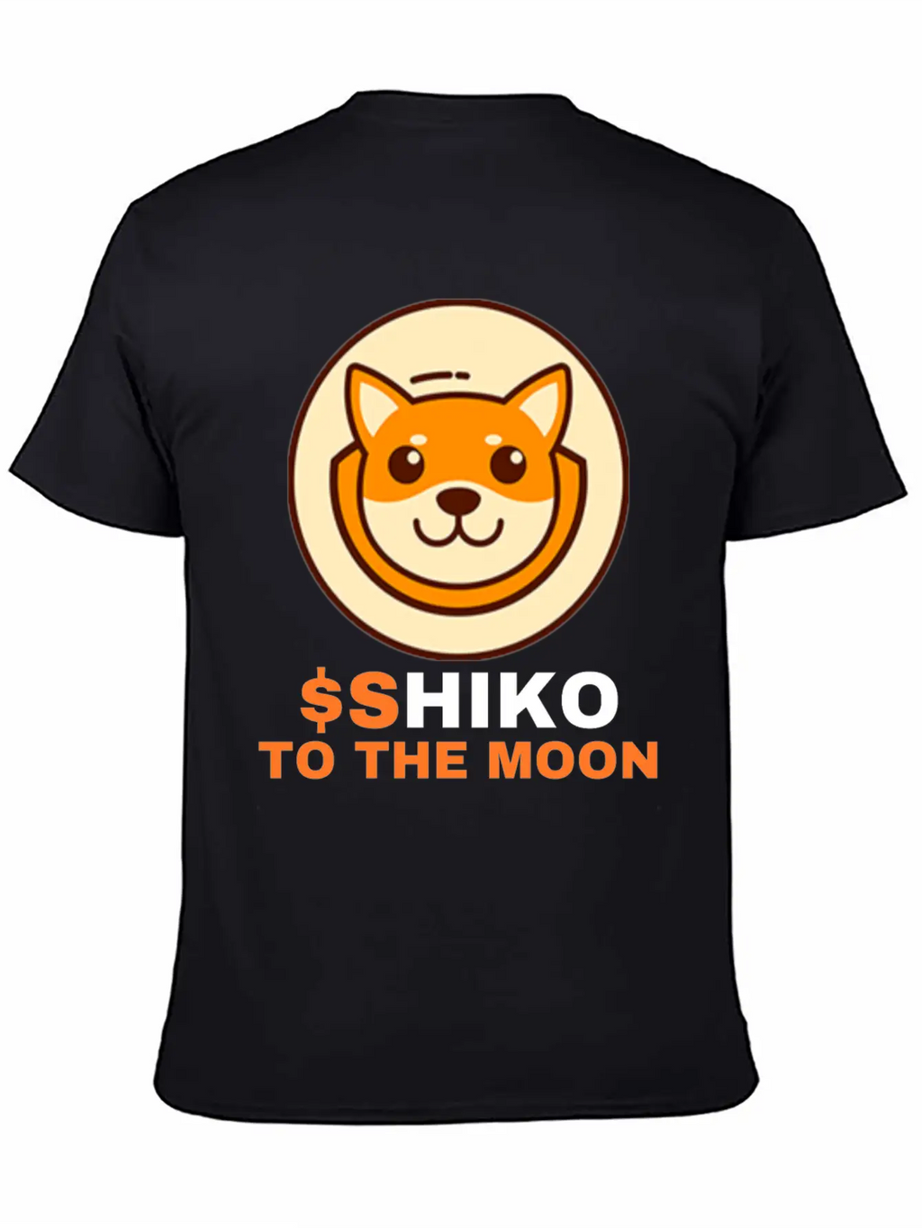 SHIKO To The Moon, Shikoku Inu Coin Shiko Crypto Unisex Casual T-Shirt – Clean Design For Daily Comfort