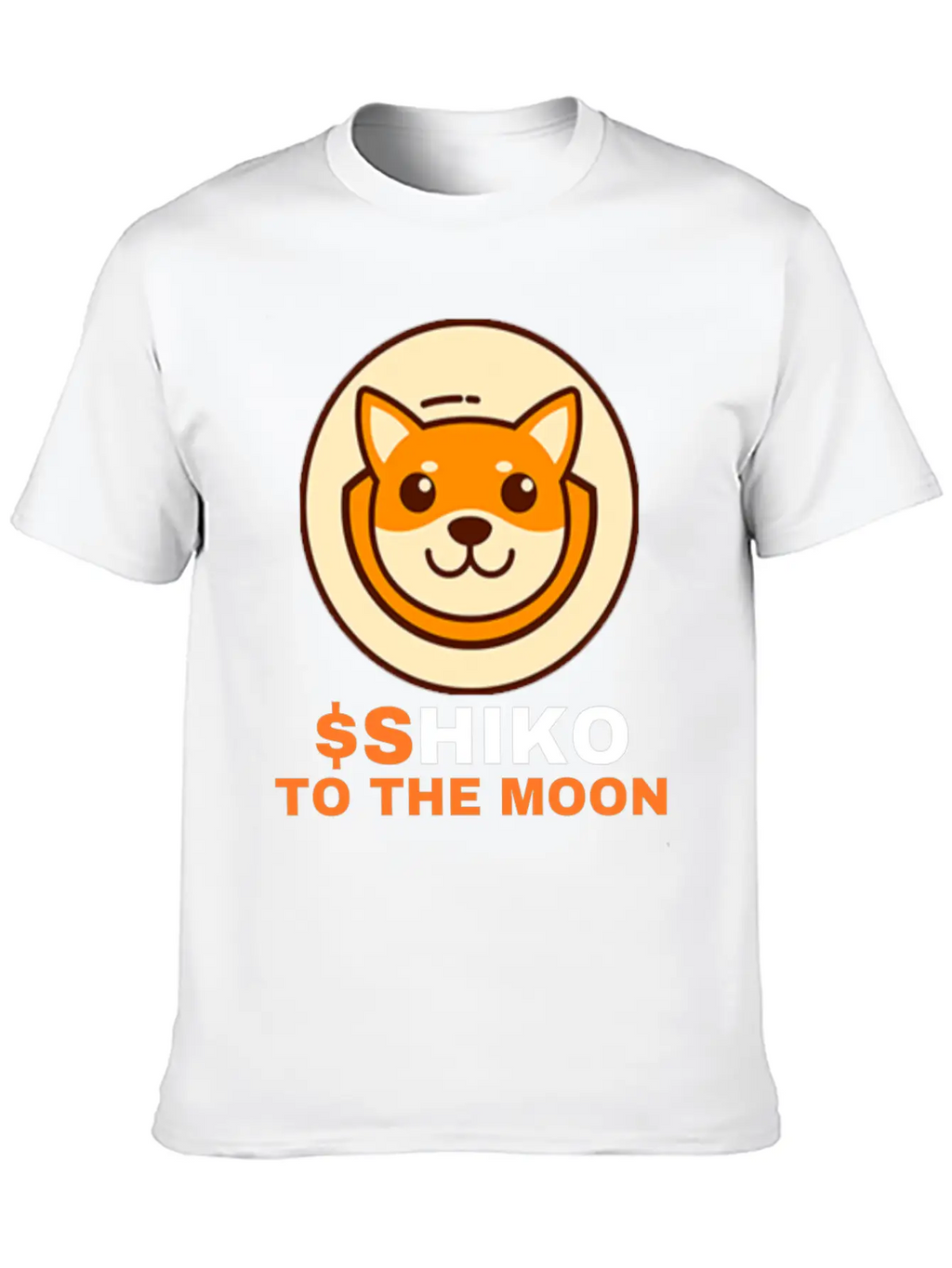 SHIKO To The Moon, Shikoku Inu Coin Shiko Crypto Unisex Casual T-Shirt – Clean Design For Daily Comfort
