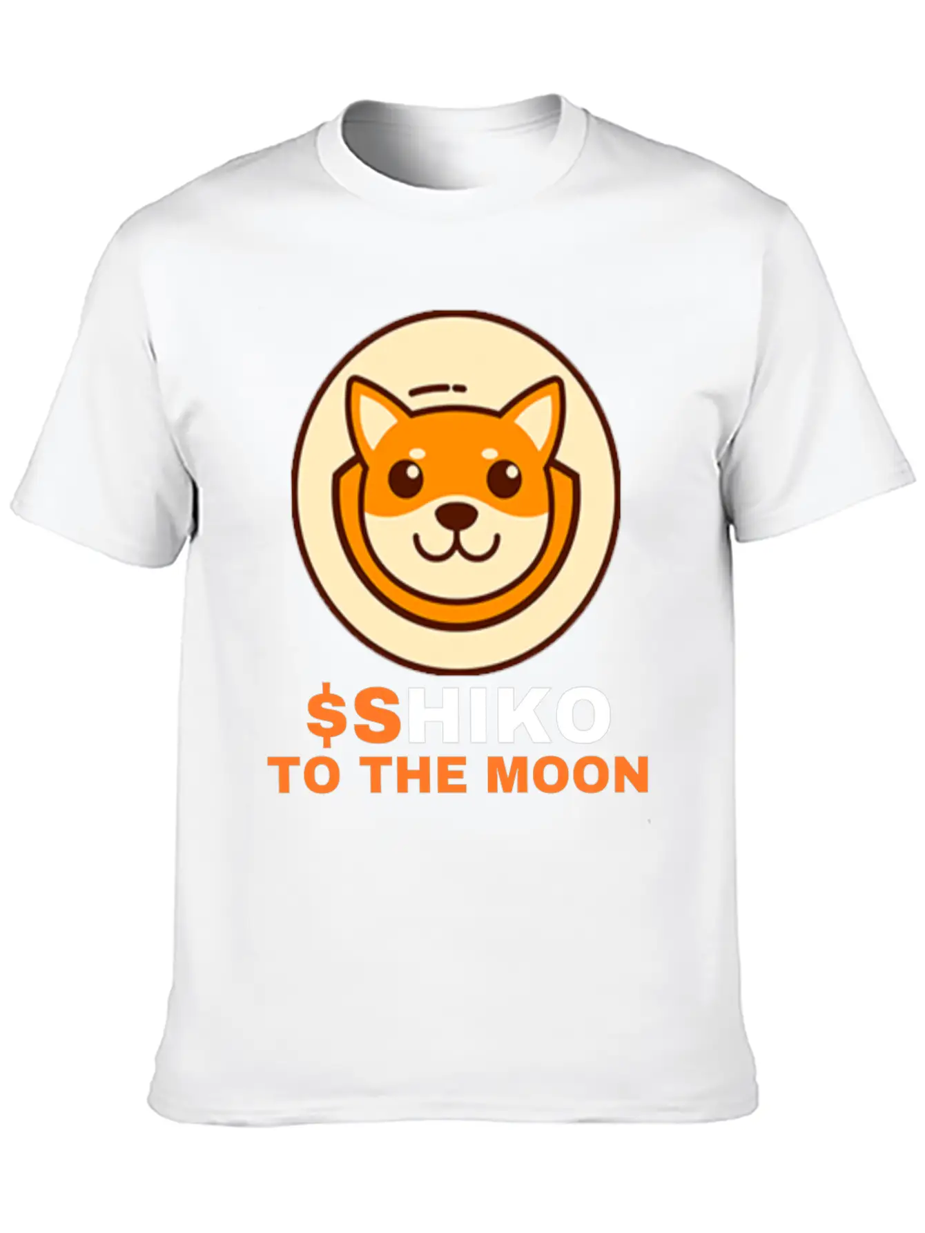 SHIKO To The Moon, Shikoku Inu Coin Shiko Crypto Unisex Casual T-Shirt – Clean Design For Daily Comfort